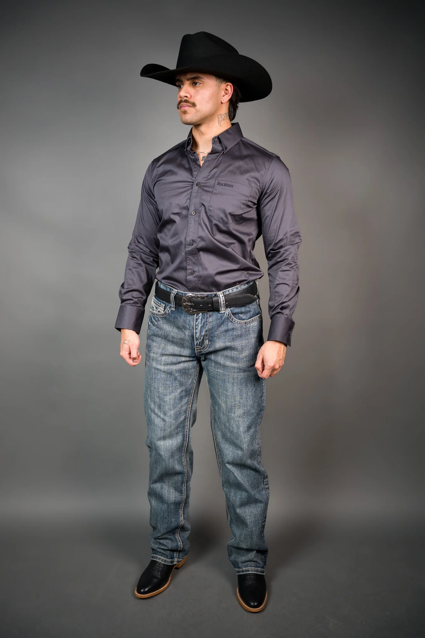 Rock'em Official Long Sleeve Button-Up - Image 26