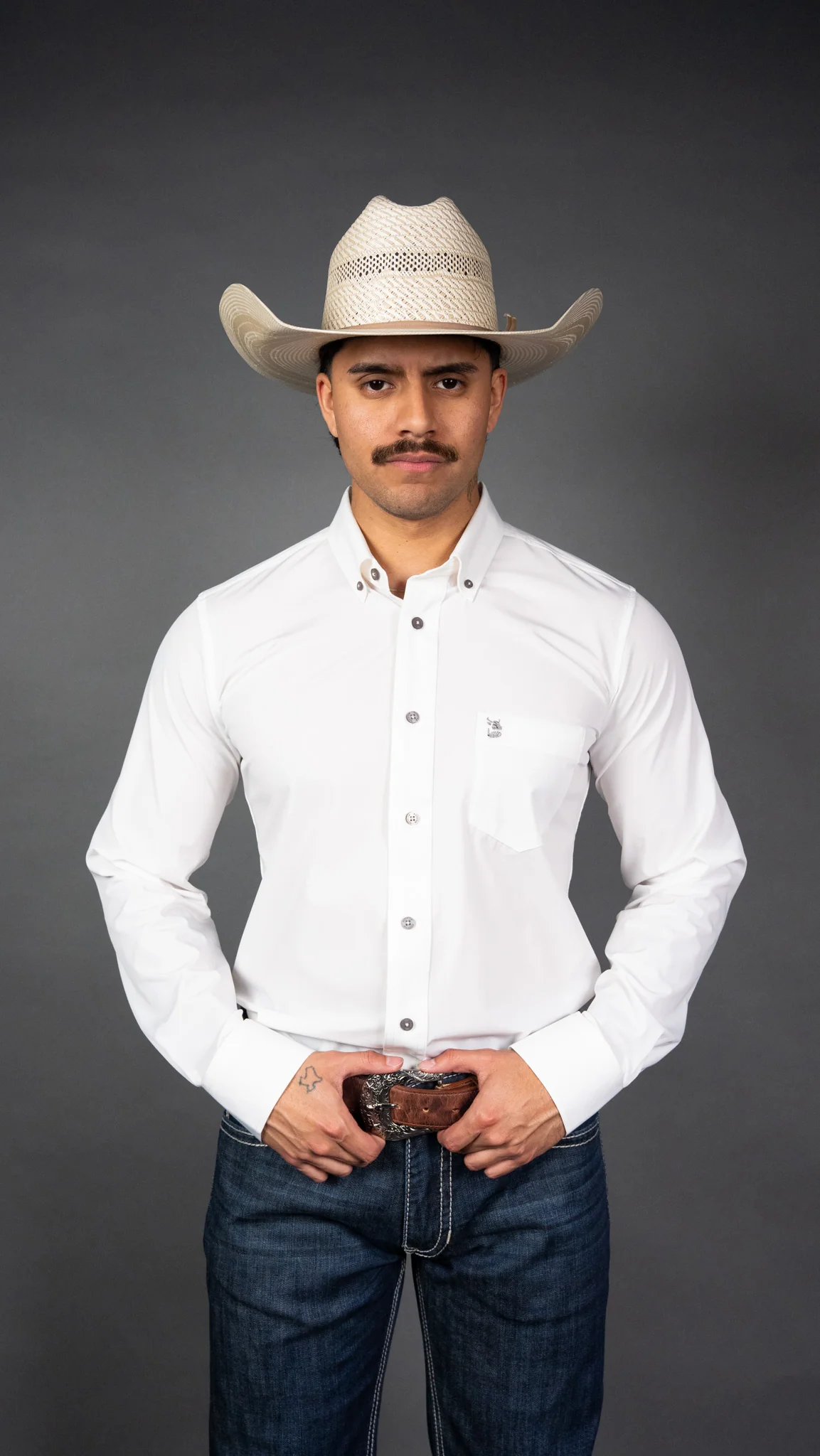 Rock'em Long Sleeve Button Up Western Shirt - Image 2