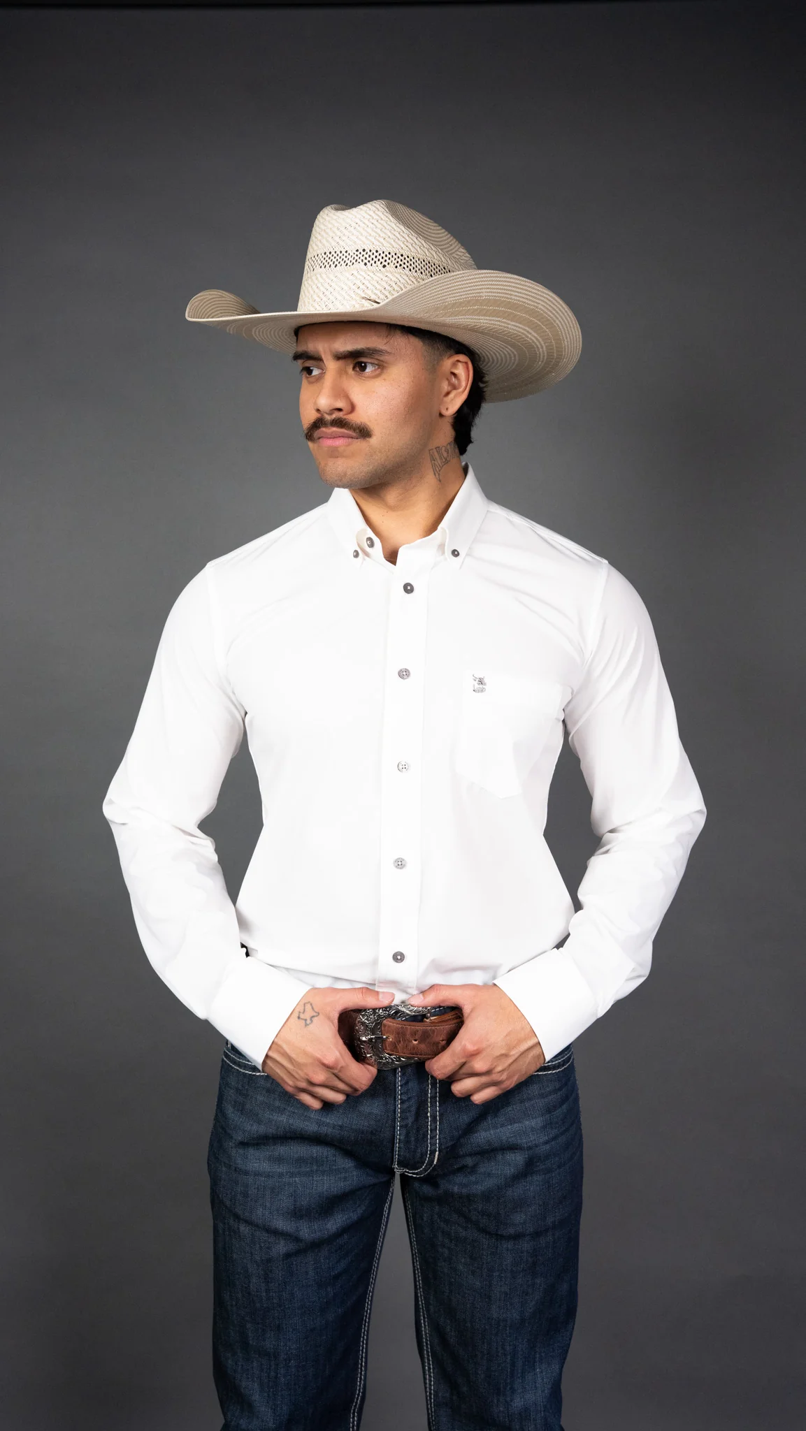 Rock'em Long Sleeve Button Up Western Shirt - Image 3