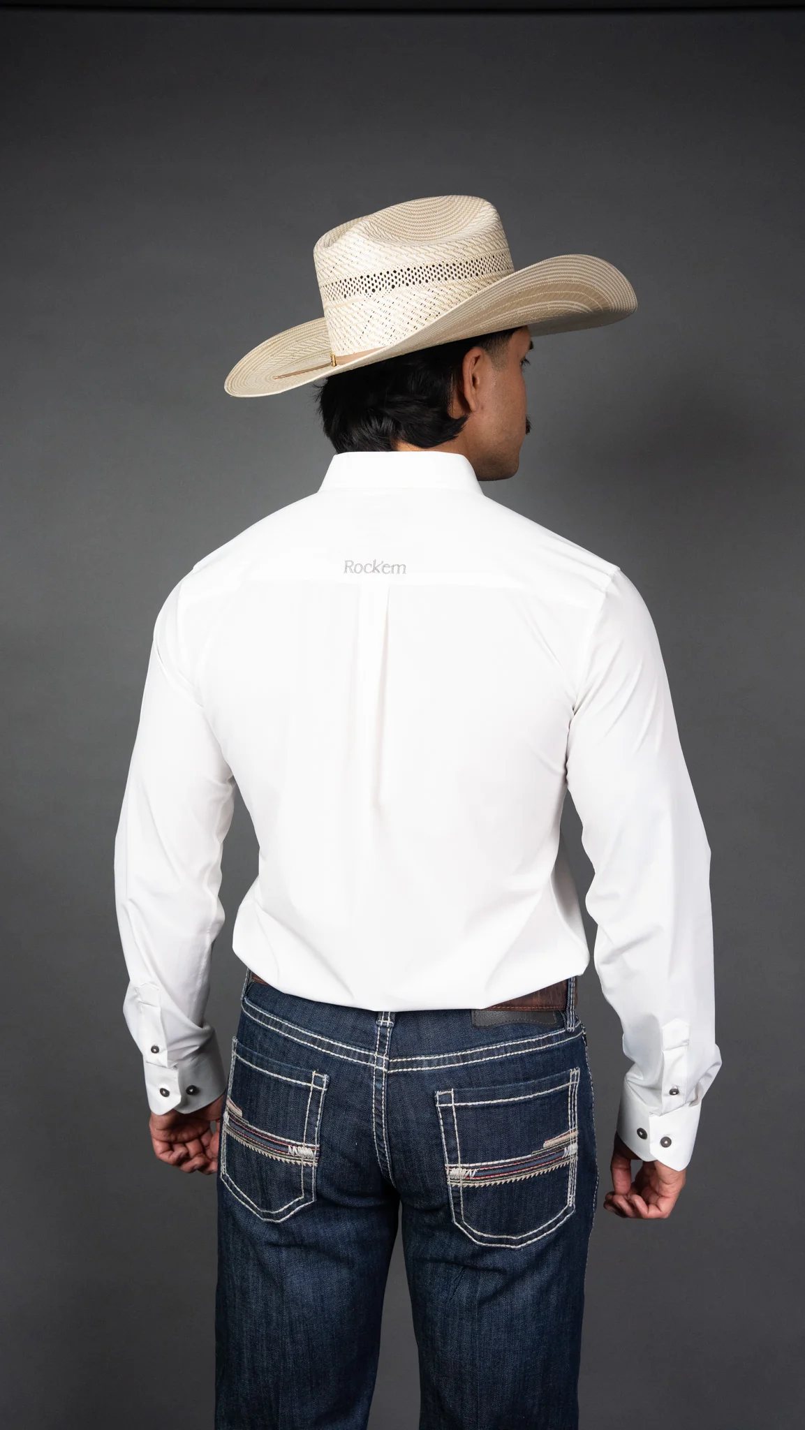 Rock'em Long Sleeve Button Up Western Shirt - Image 4