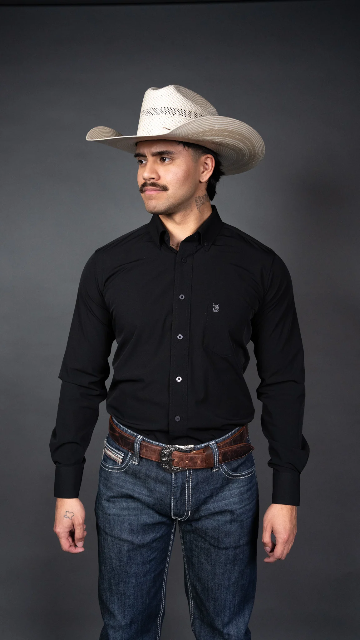 Rock'em Long Sleeve Button Up Western Shirt - Image 8