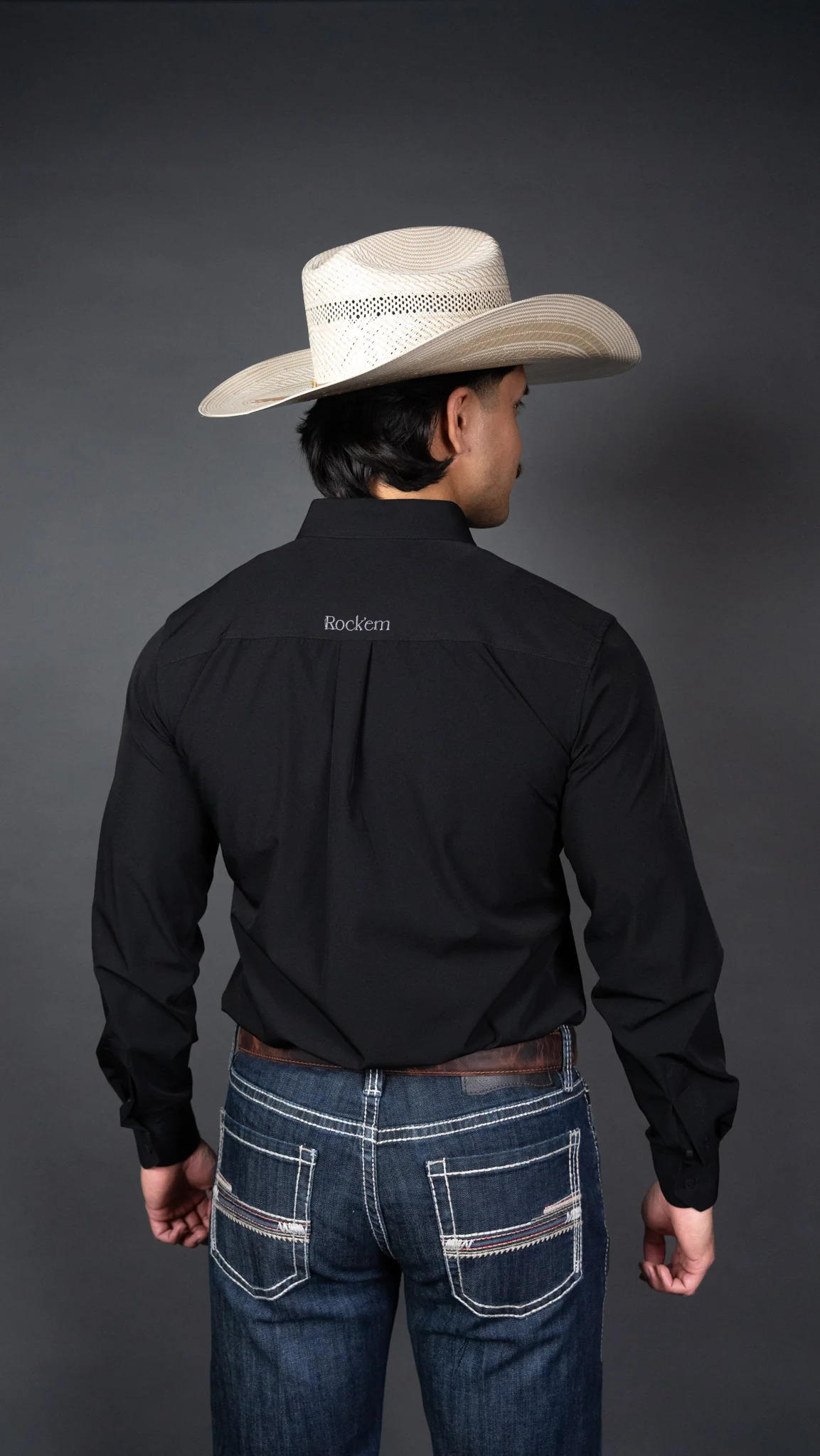 Rock'em Long Sleeve Button Up Western Shirt - Image 9