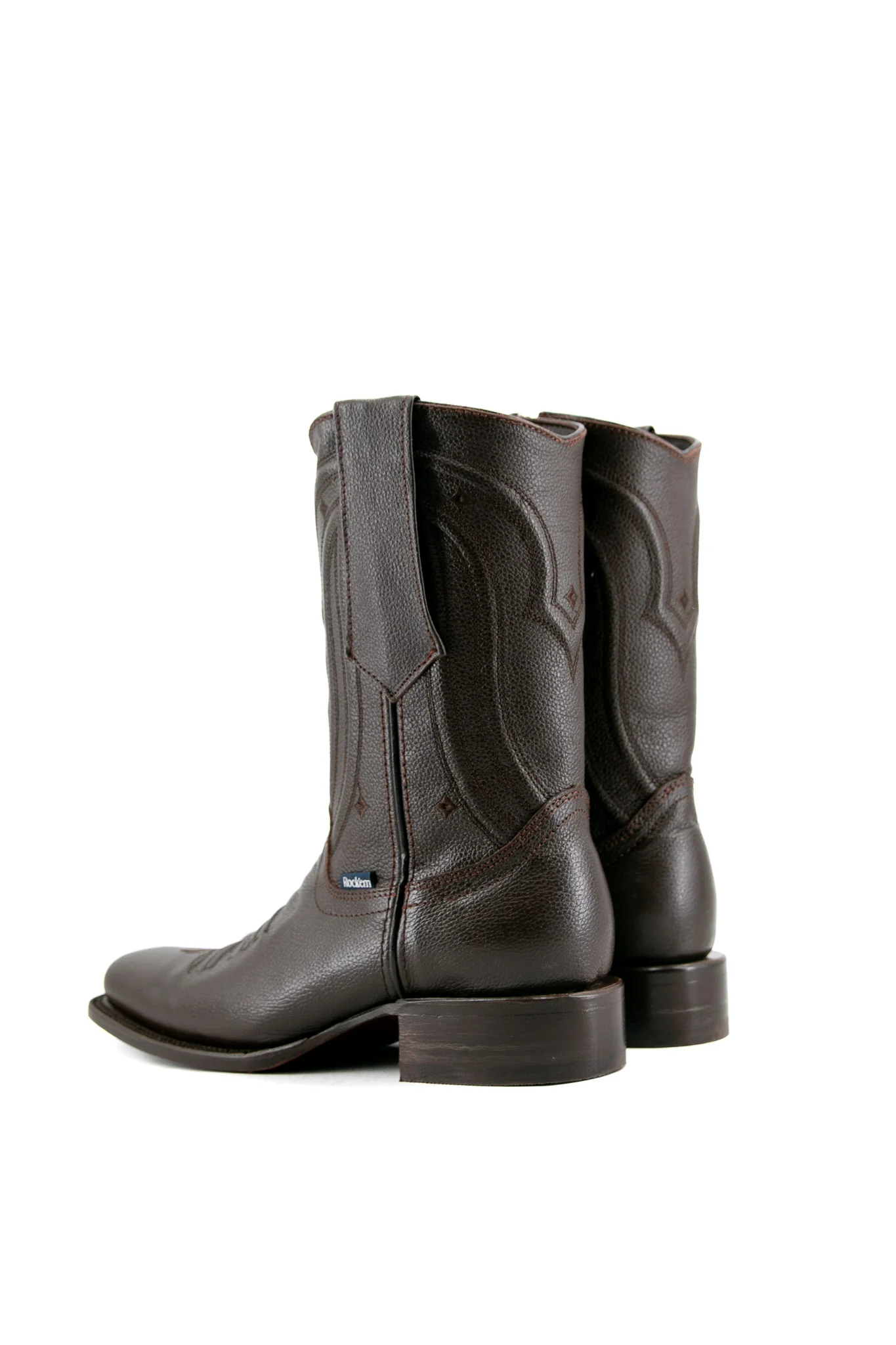 Rock'em Solid Floater Zipper Rodeo Cowboy Boot - Image 3