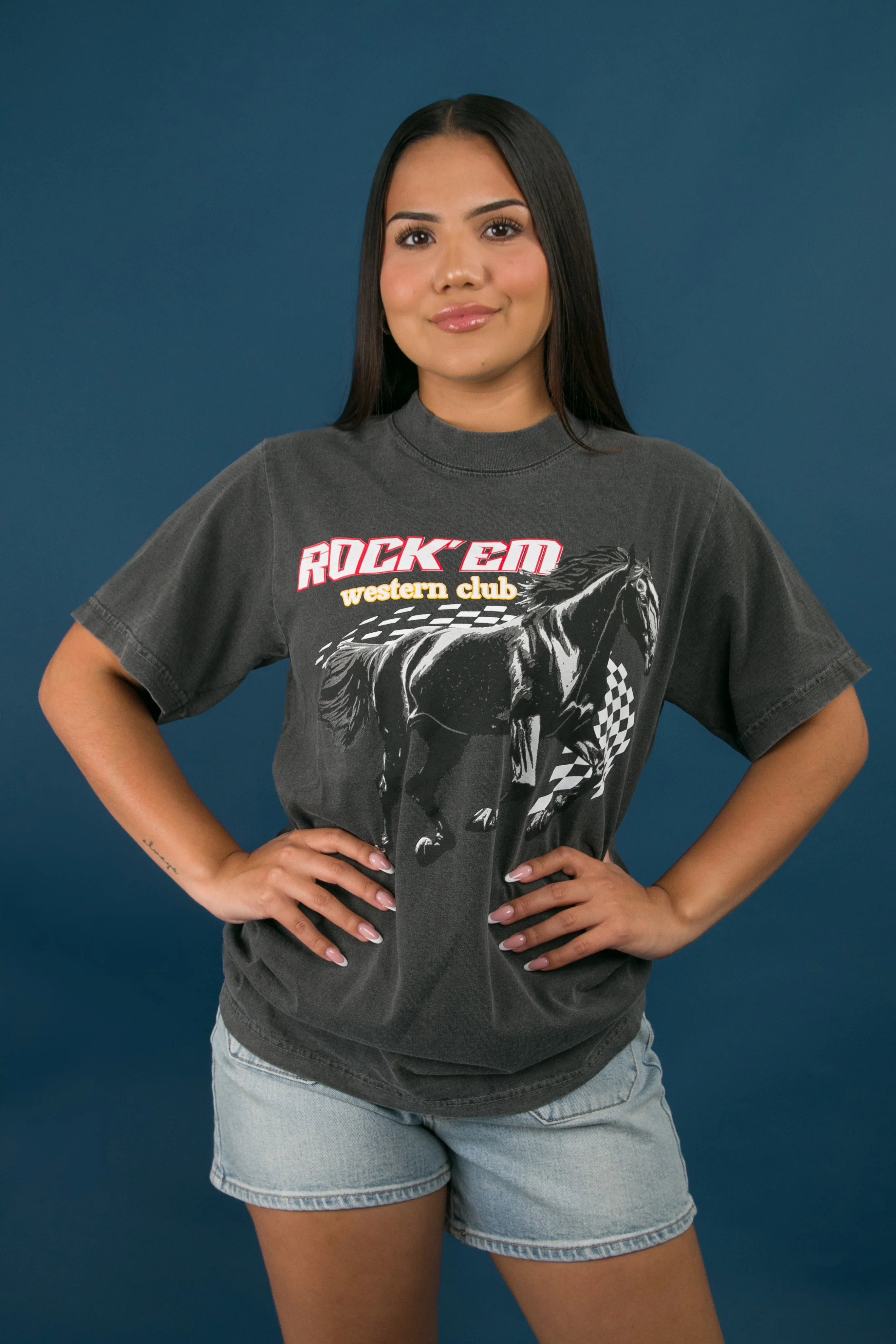 Rock'em Western Club T-Shirt - Image 3