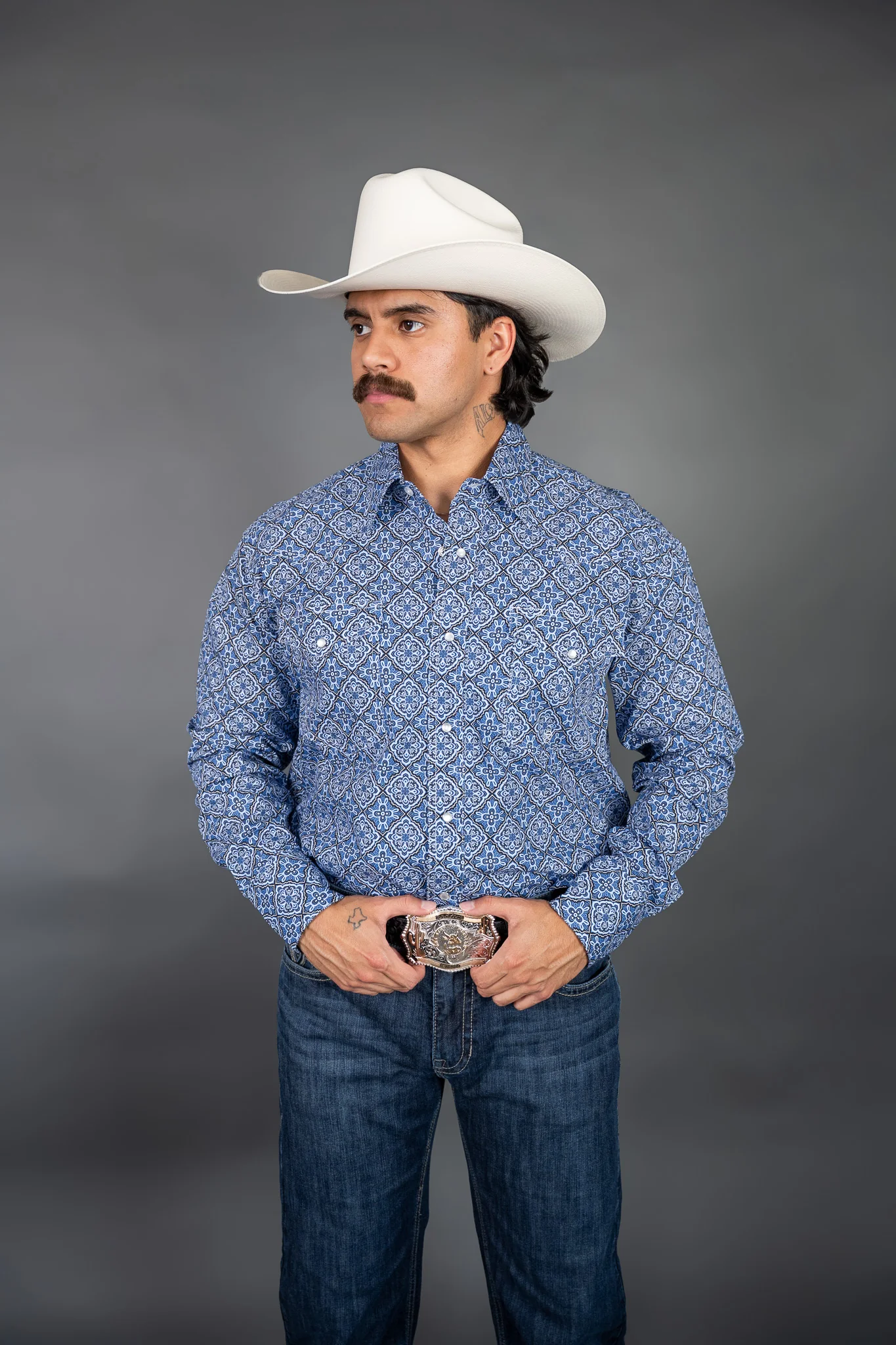 Roper Amarillo Long Sleeve Pearl Snap
