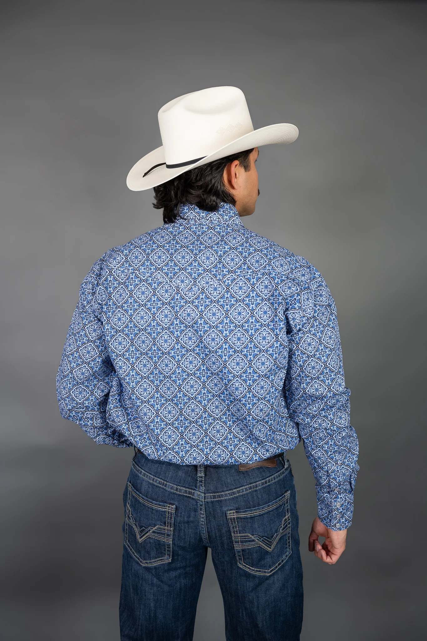 Roper Amarillo Long Sleeve Pearl Snap - Image 3