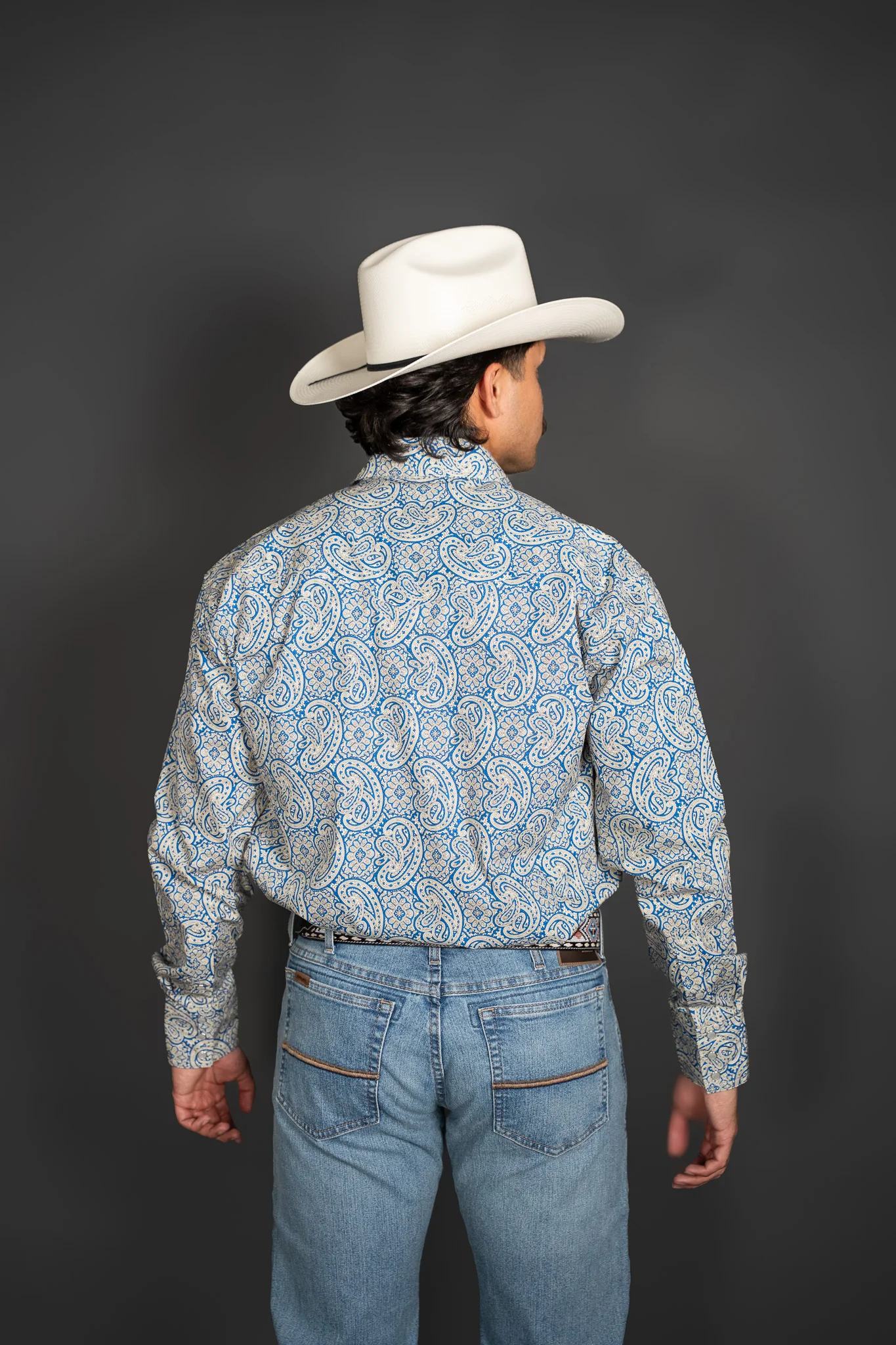 Roper Paisley Long Sleeve Shirt - Image 2