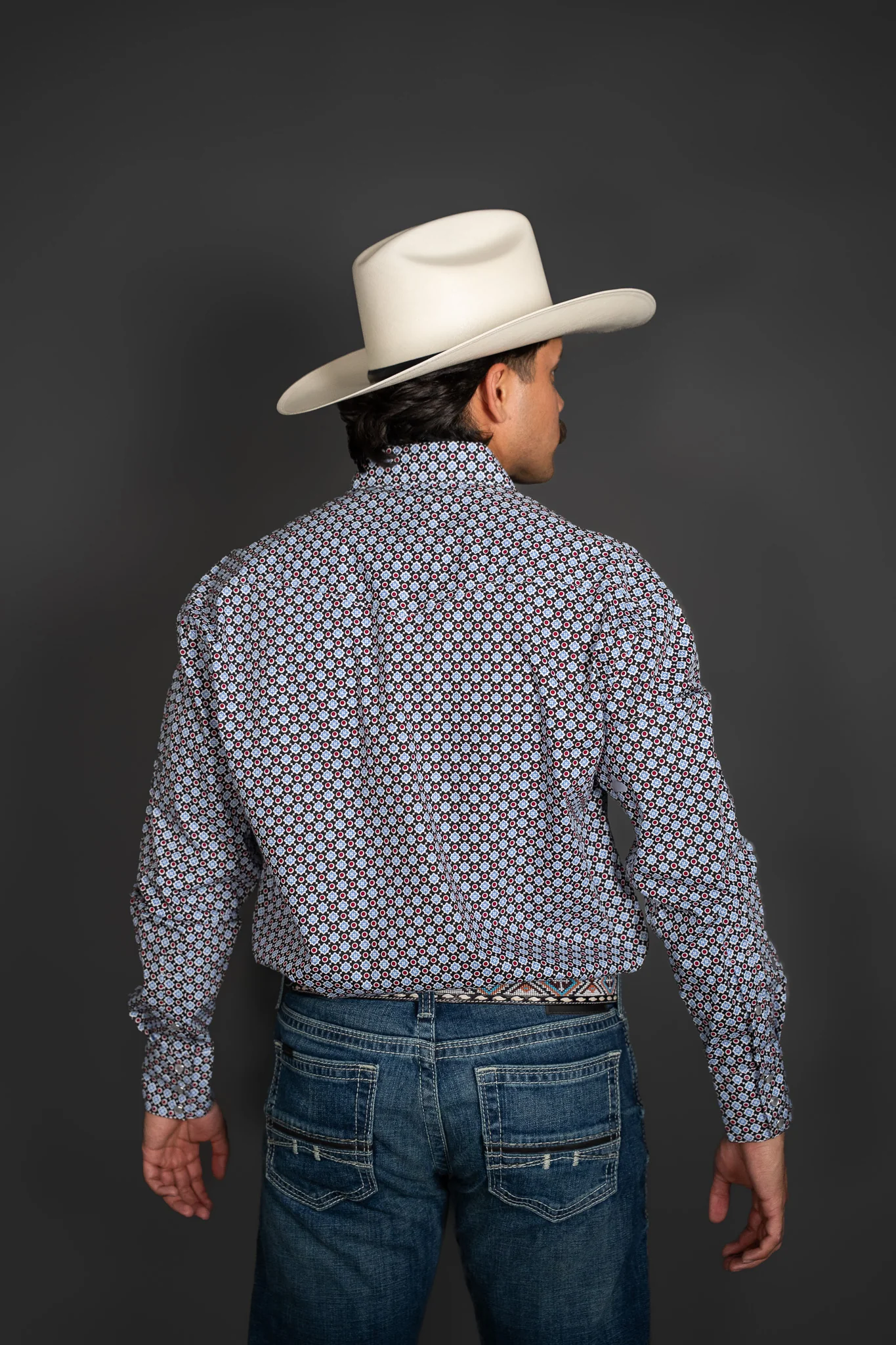 Roper Spotted Pearl Snap - Image 3
