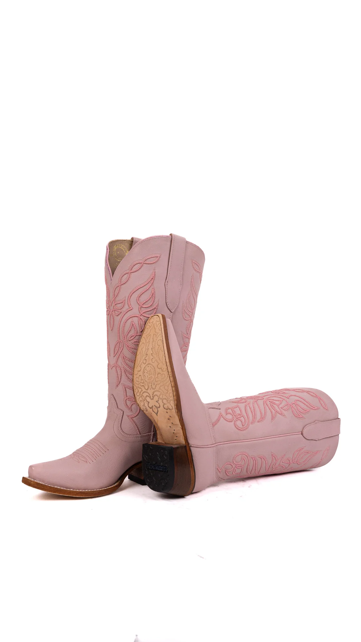 Sally Midi Wide Calf Snip Toe Cowgirl Boot - Image 15