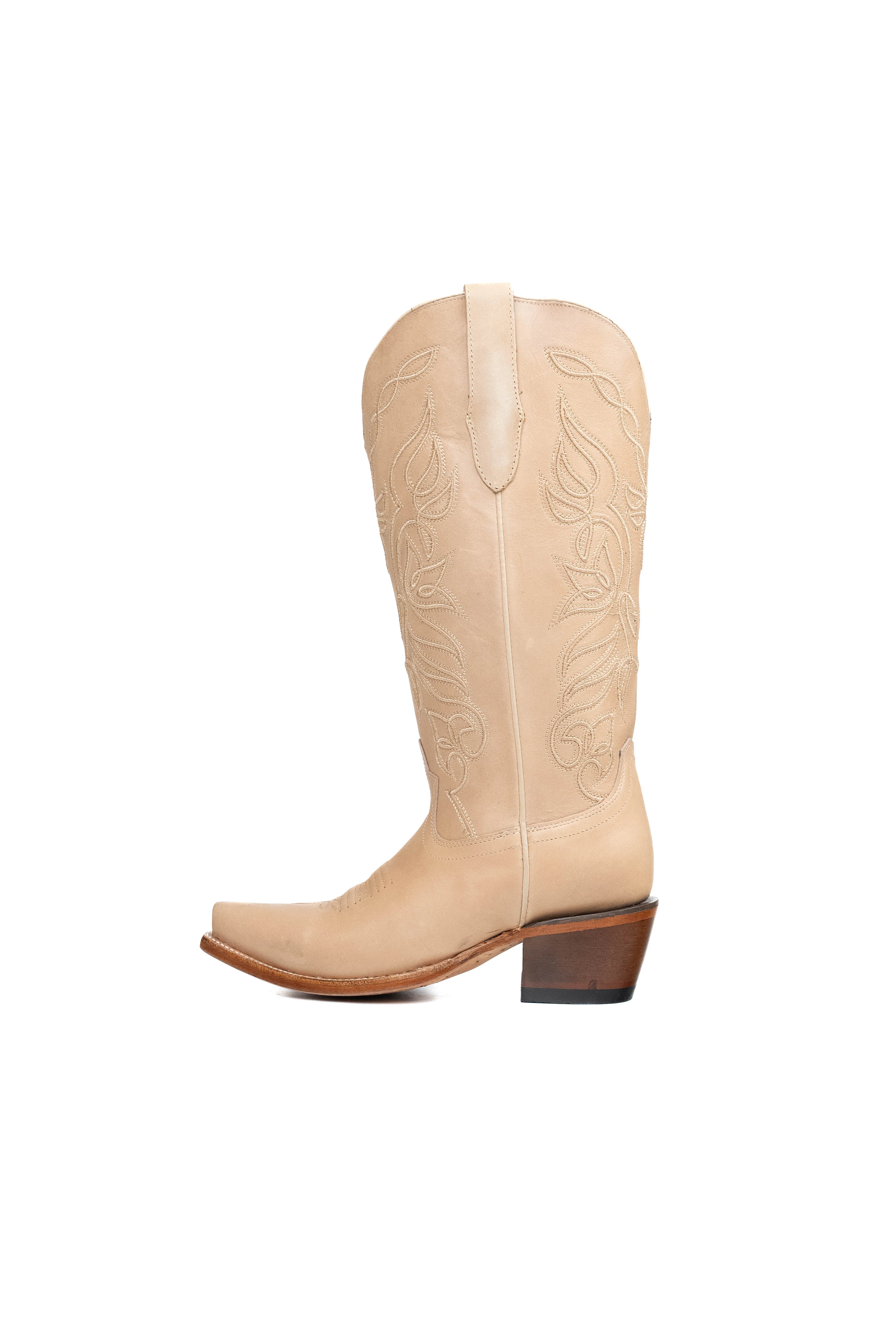 Sally Midi Wide Calf Snip Toe Cowgirl Boot - Image 2