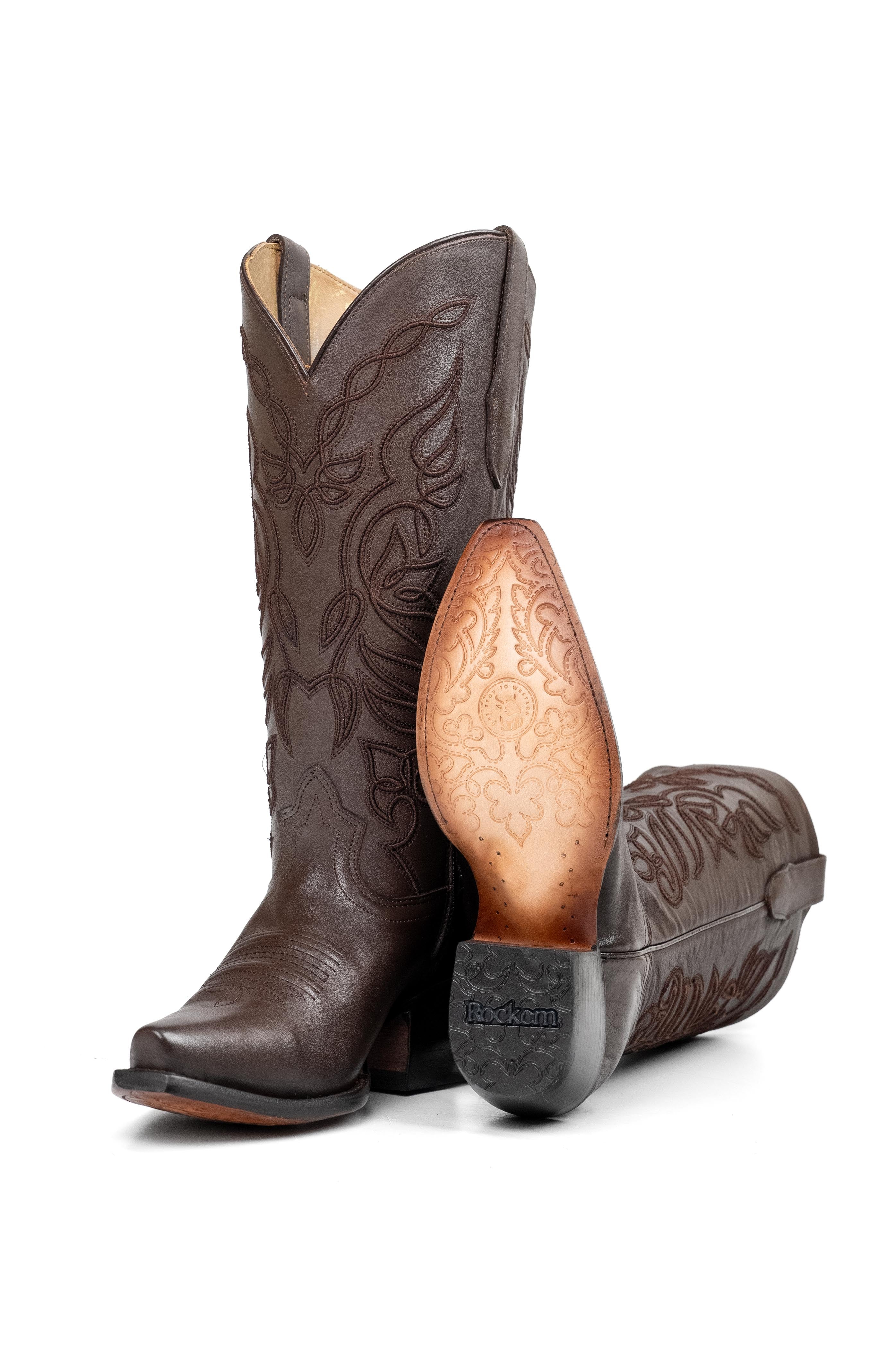 Sally Midi Wide Calf Snip Toe Cowgirl Boot - Image 21