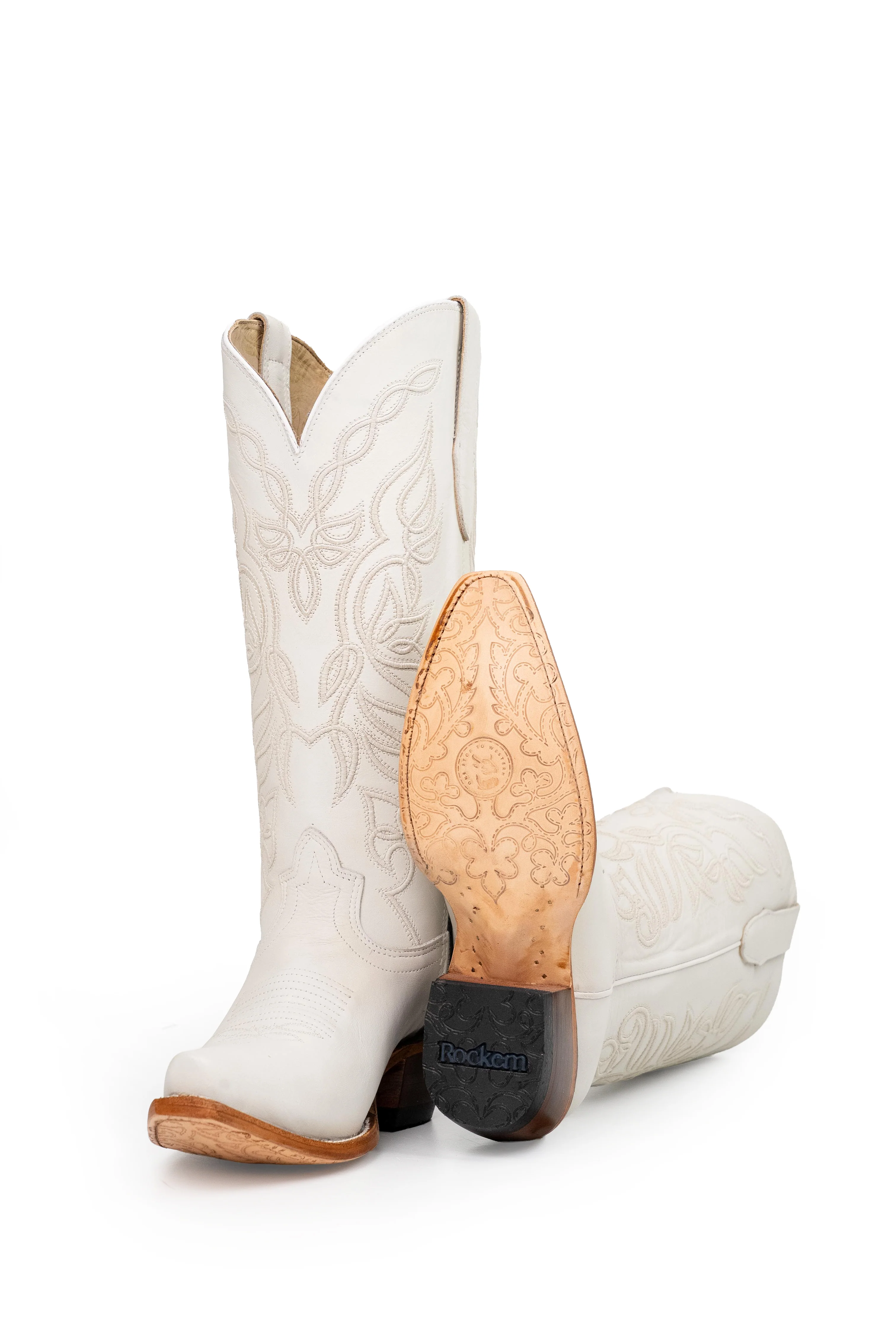 Sally Midi Wide Calf Snip Toe Cowgirl Boot - Image 26