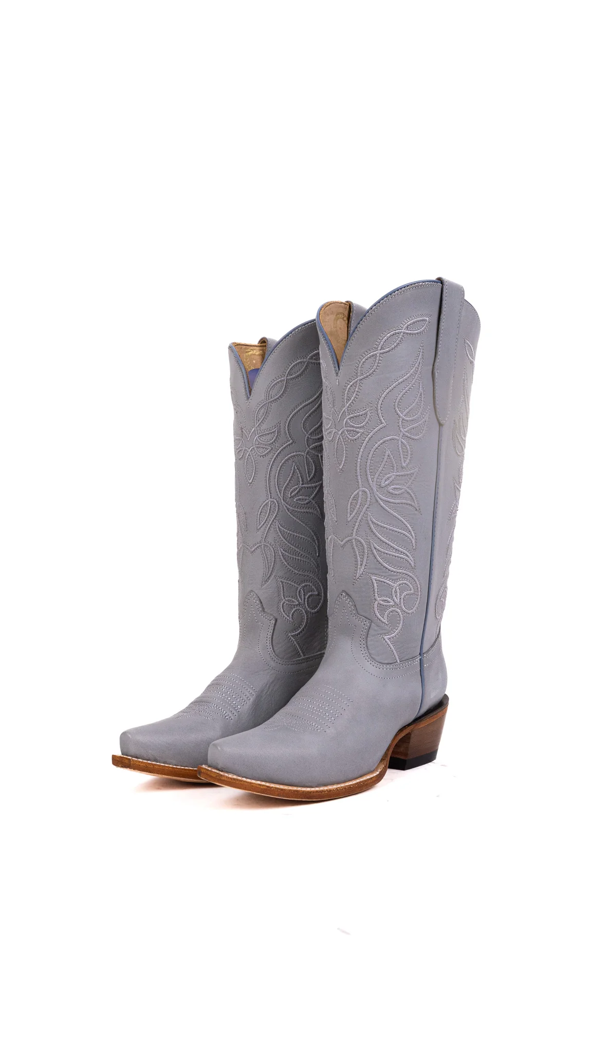 Sally Midi Wide Calf Snip Toe Cowgirl Boot - Image 7