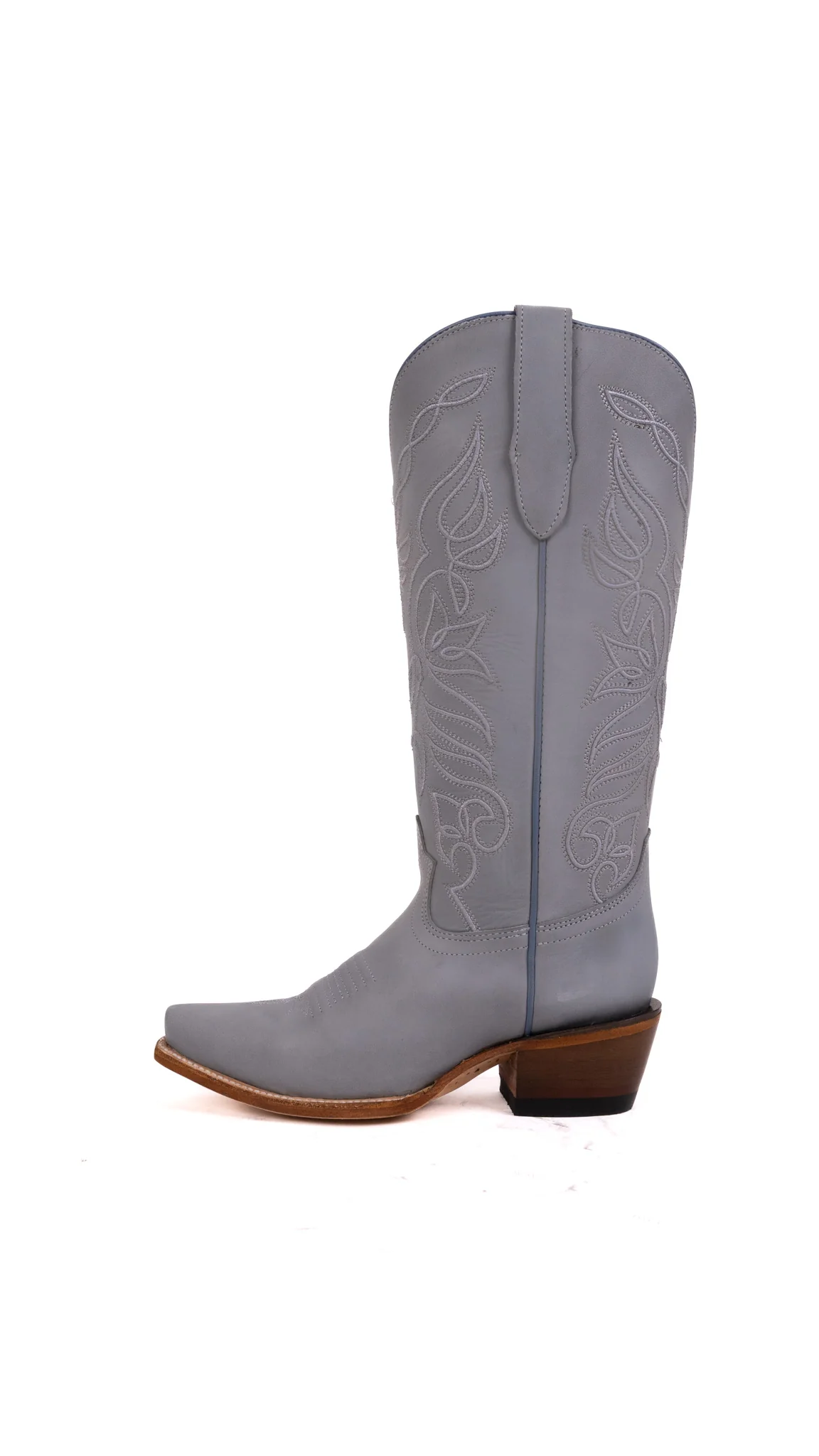 Sally Midi Wide Calf Snip Toe Cowgirl Boot - Image 8