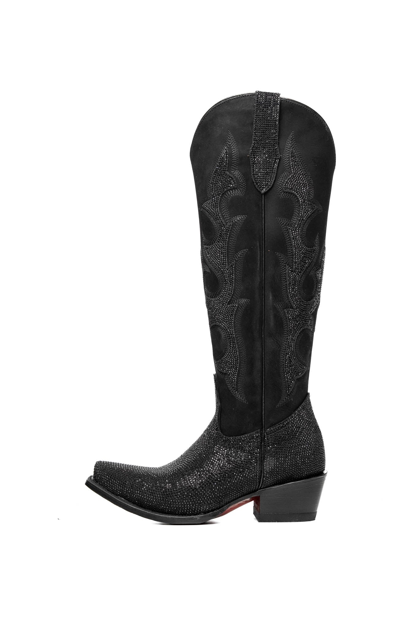 Carter Starlight Tall Red Bottom Snip Toe Cowgirl Boot - Image 3