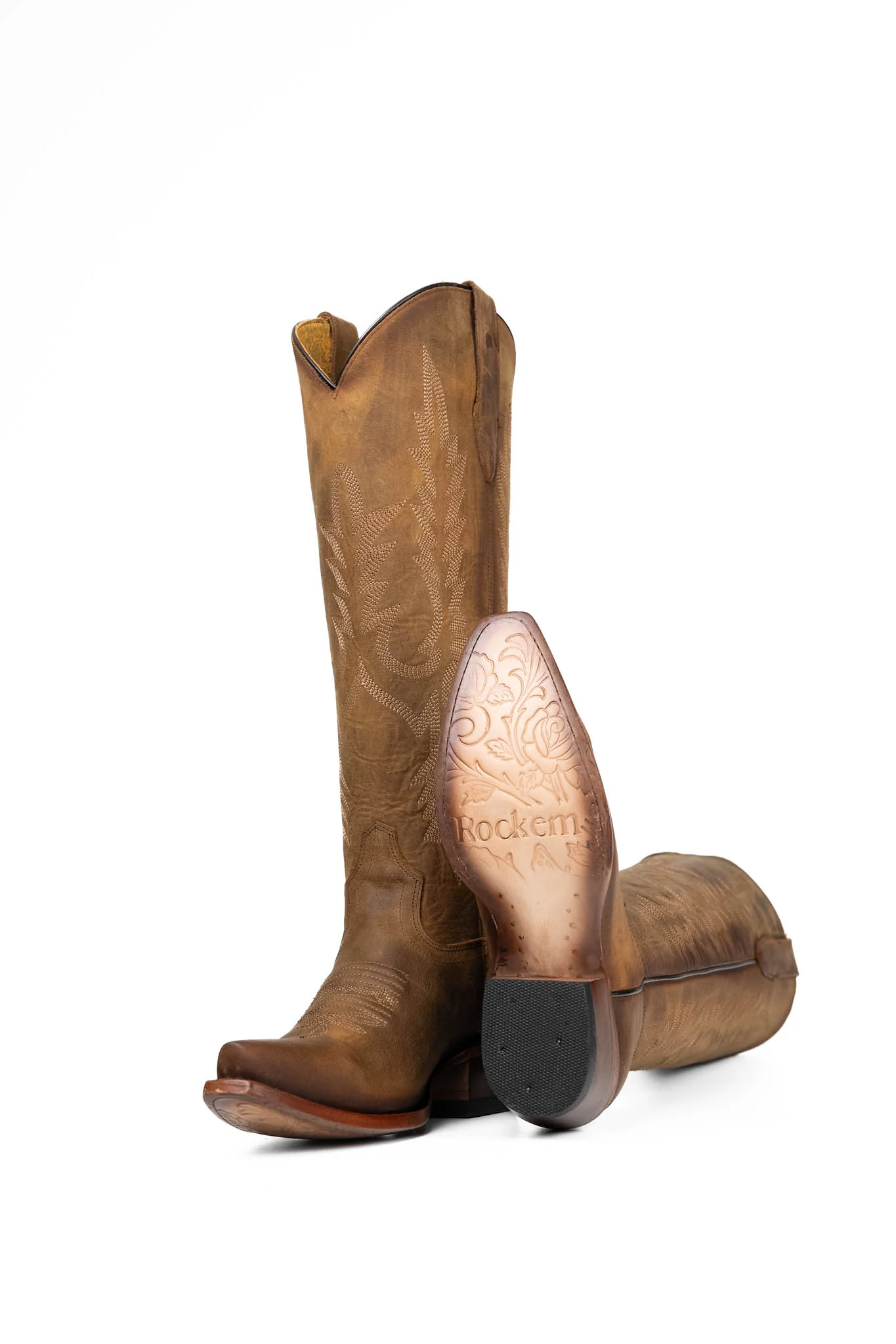 Scarlett Tall Snip Toe Cowgirl Boot - Image 19
