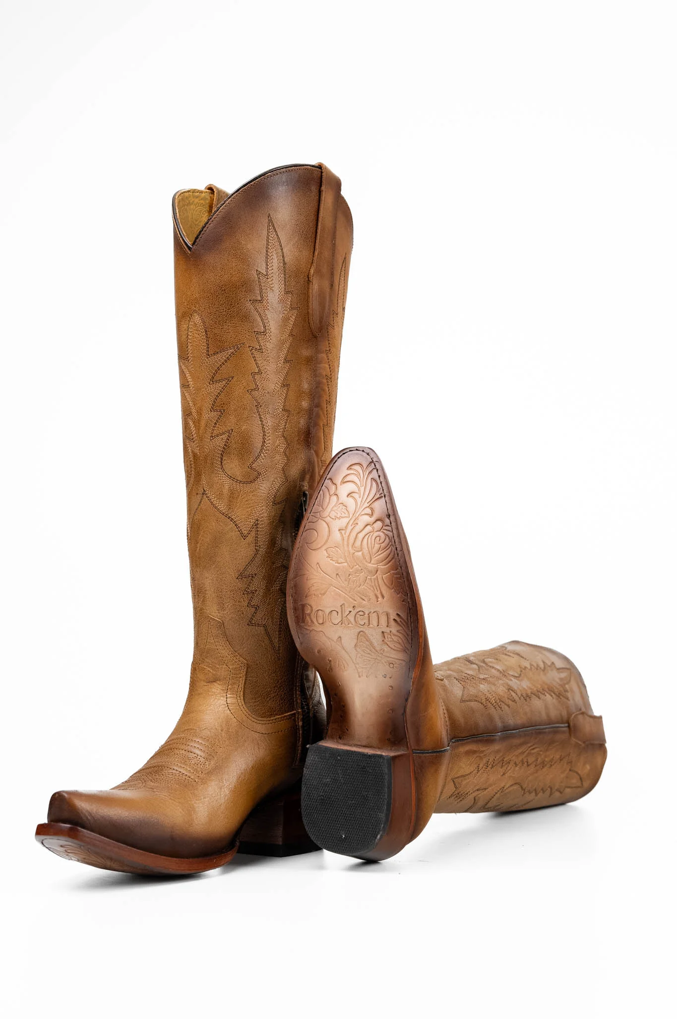 Scarlett Tall Snip Toe Cowgirl Boot - Image 4