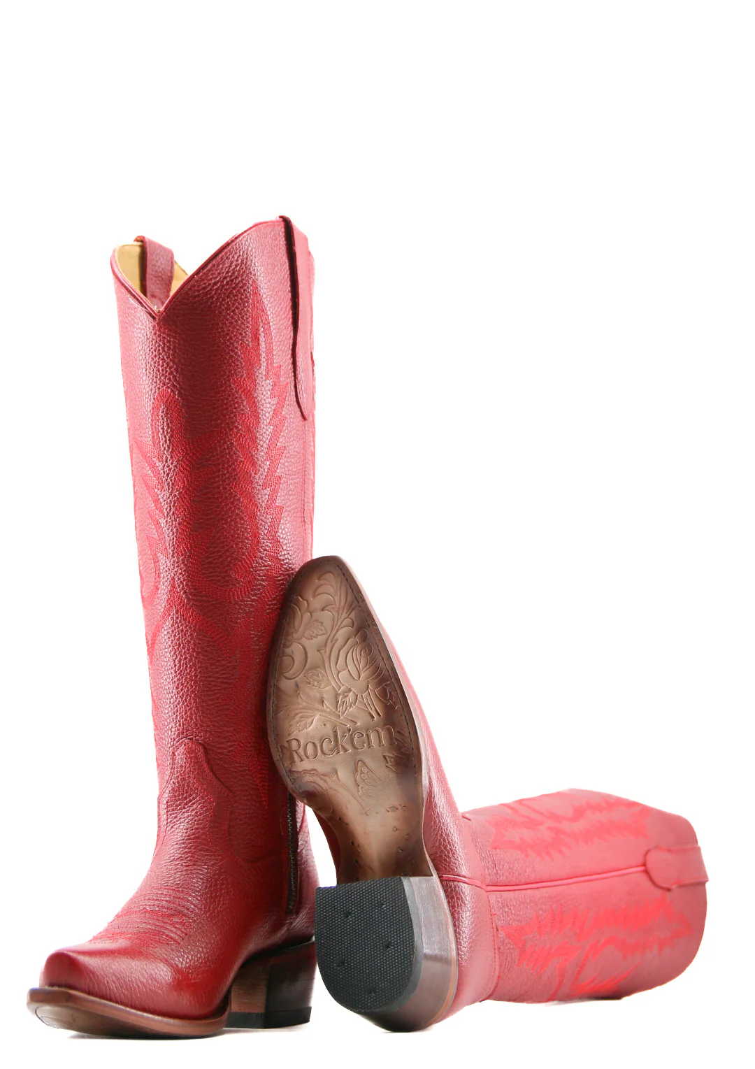 Scarlett Tall Snip Toe Cowgirl Boot - Image 9