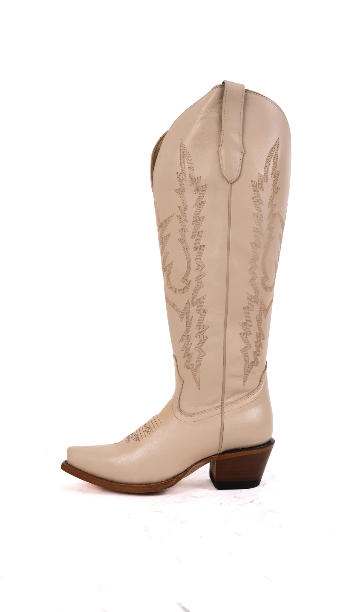 Scarlett Tall Wide Calf Snip Toe Cowgirl Boot - Image 22