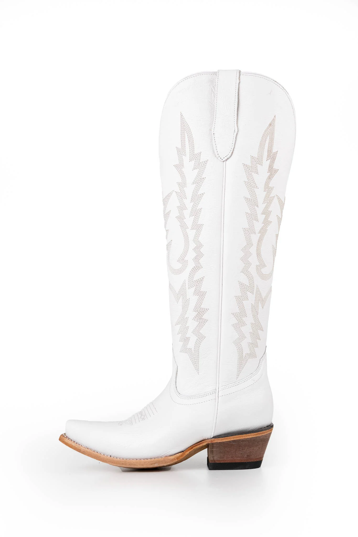 Scarlett Tall Wide Calf Snip Toe Cowgirl Boot - Image 7