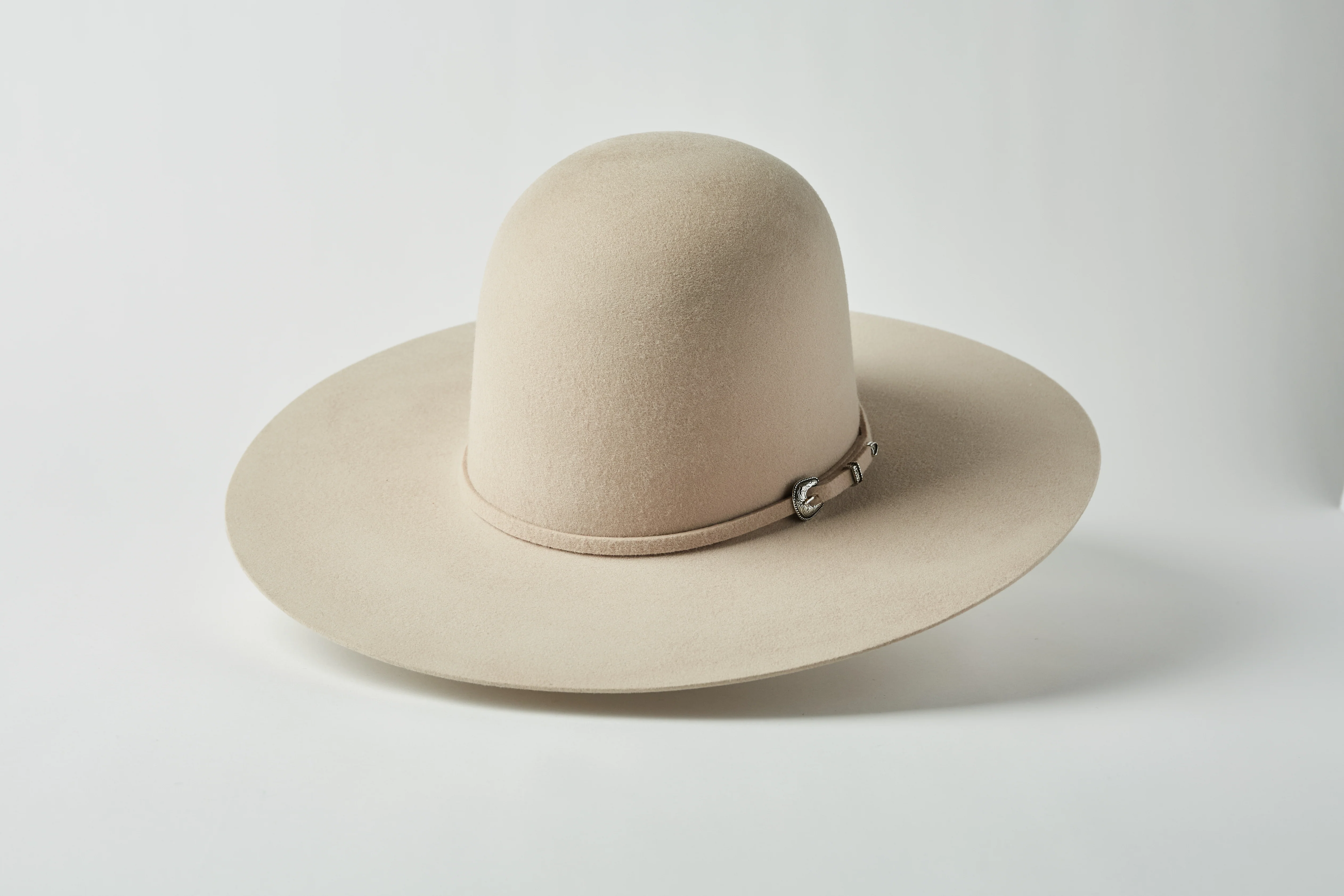 Serratelli 6X Buckskin Beaumont Open Crown Felt Cowboy Hat