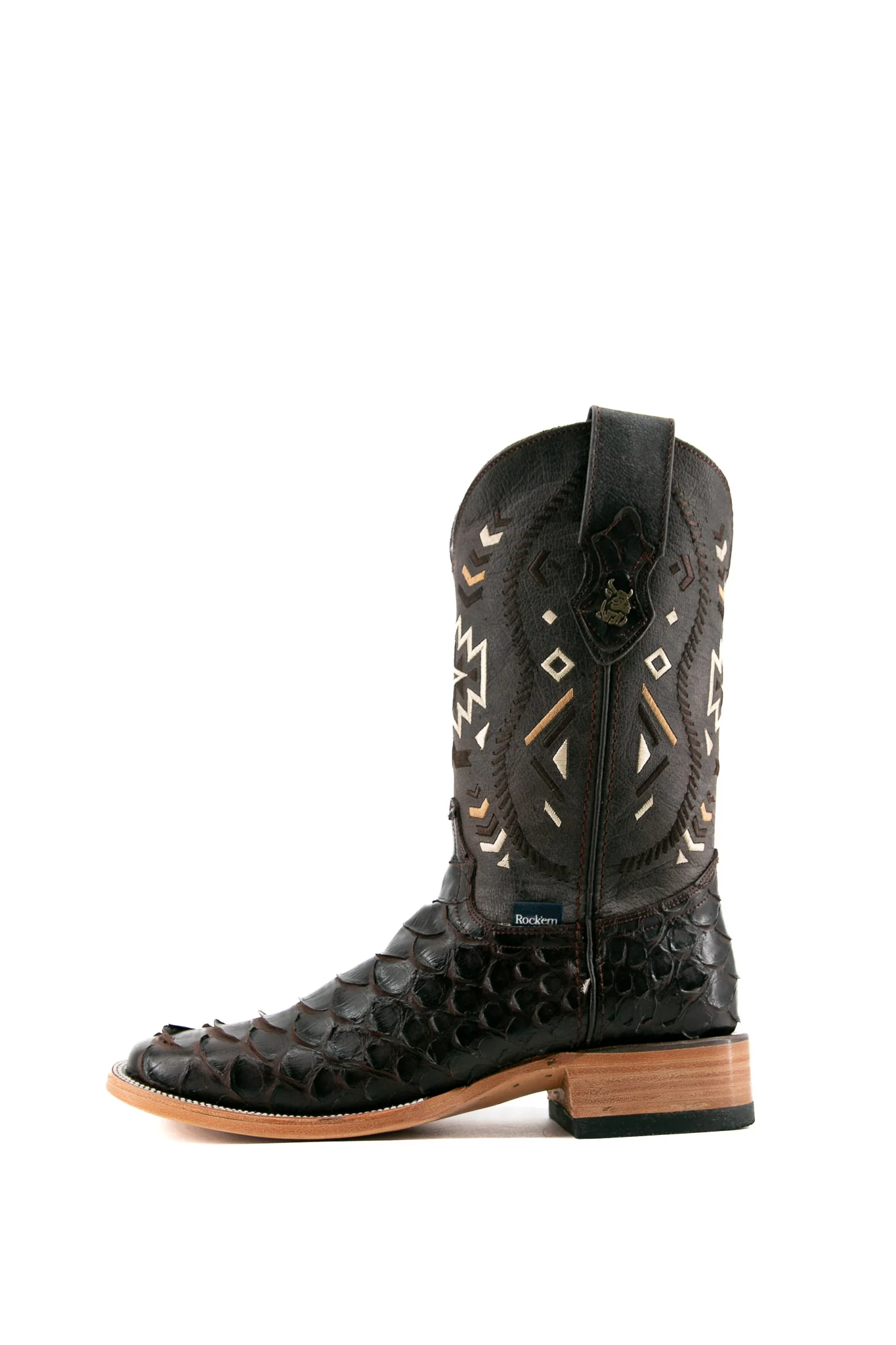Shelby Python Square Toe Cowboy Boot - Image 2