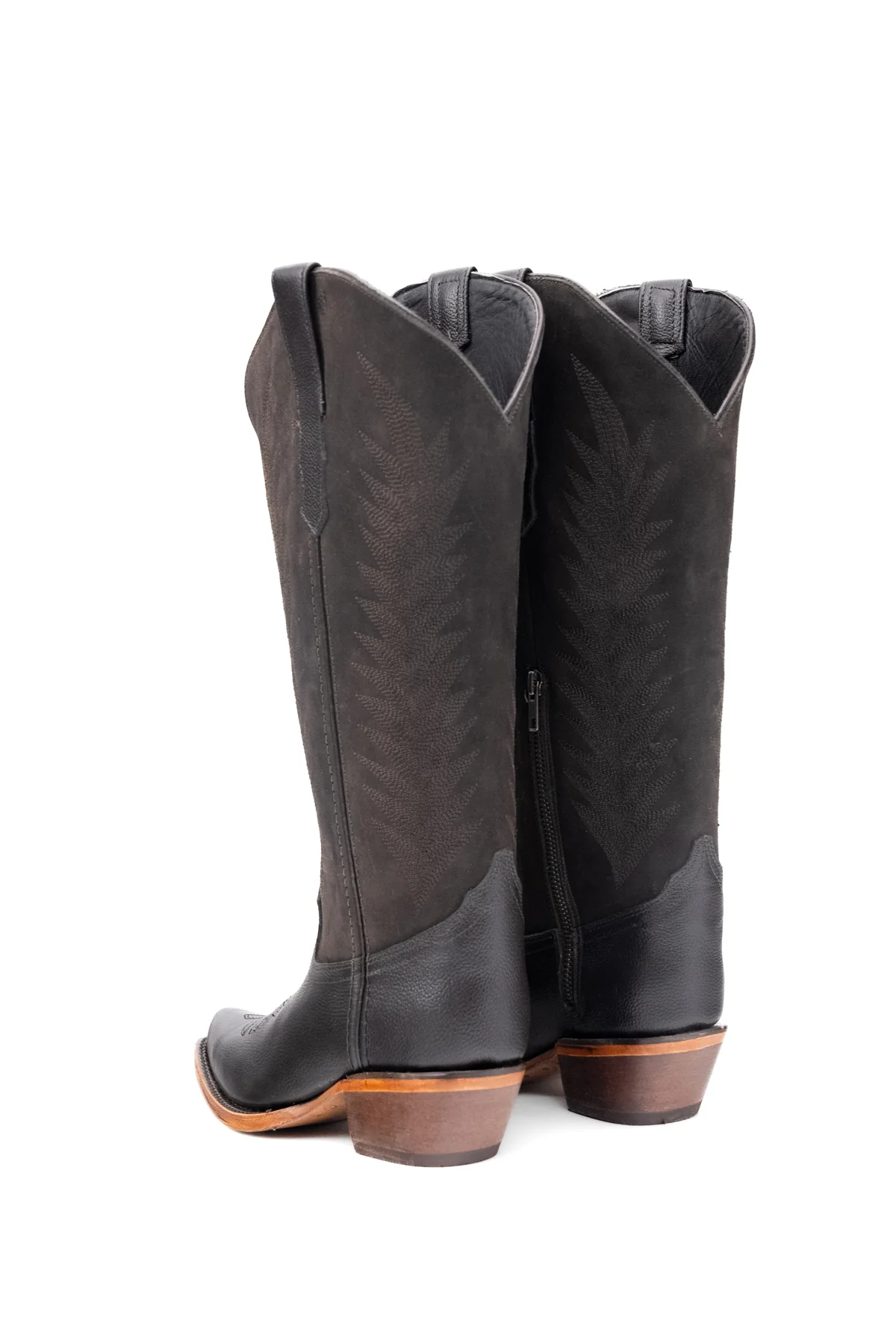 Sierra Midi Wide Calf Snip Toe Cowgirl Boot - Image 15