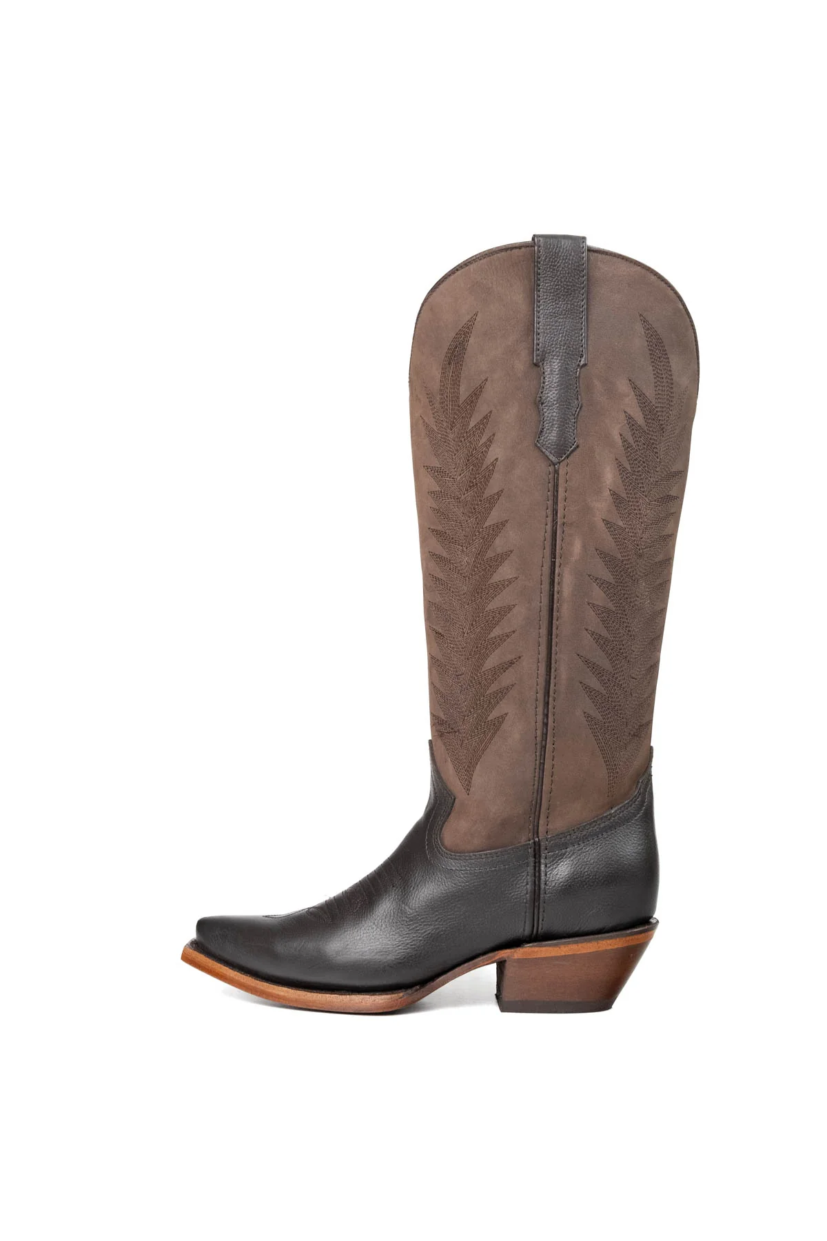 Sierra Midi Wide Calf Snip Toe Cowgirl Boot - Image 2