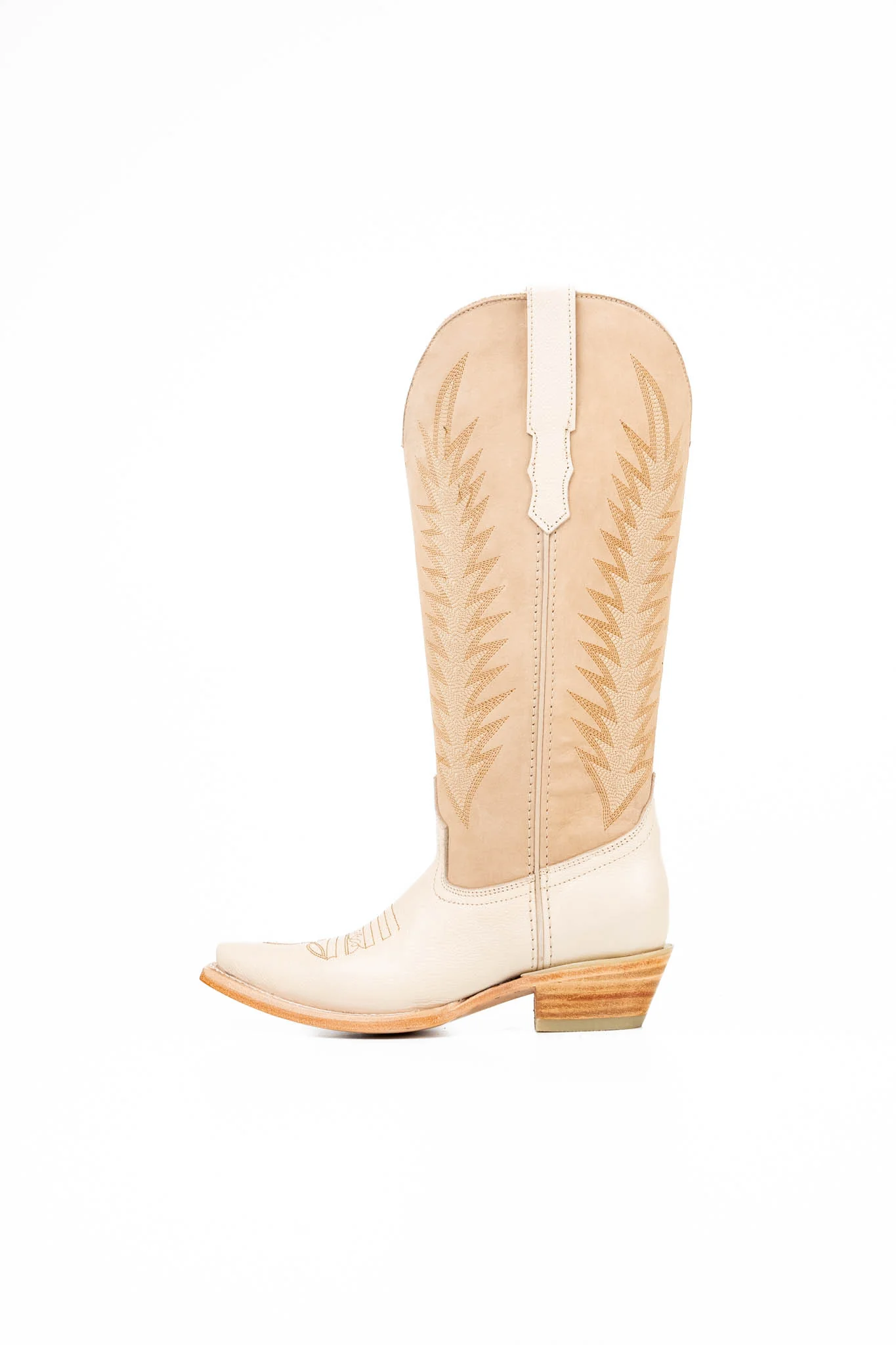 Sierra Midi Wide Calf Snip Toe Cowgirl Boot - Image 9