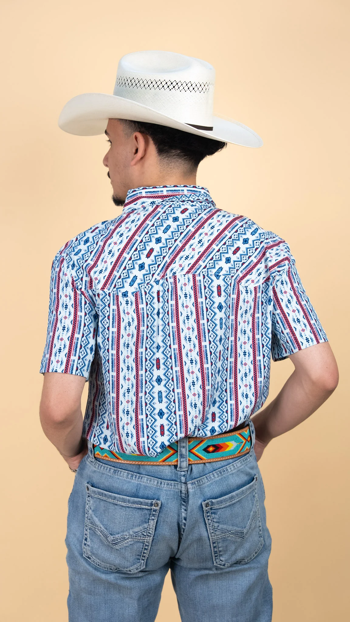 Panhandle Short Sleeve Hartman Pearl Snap - Image 3