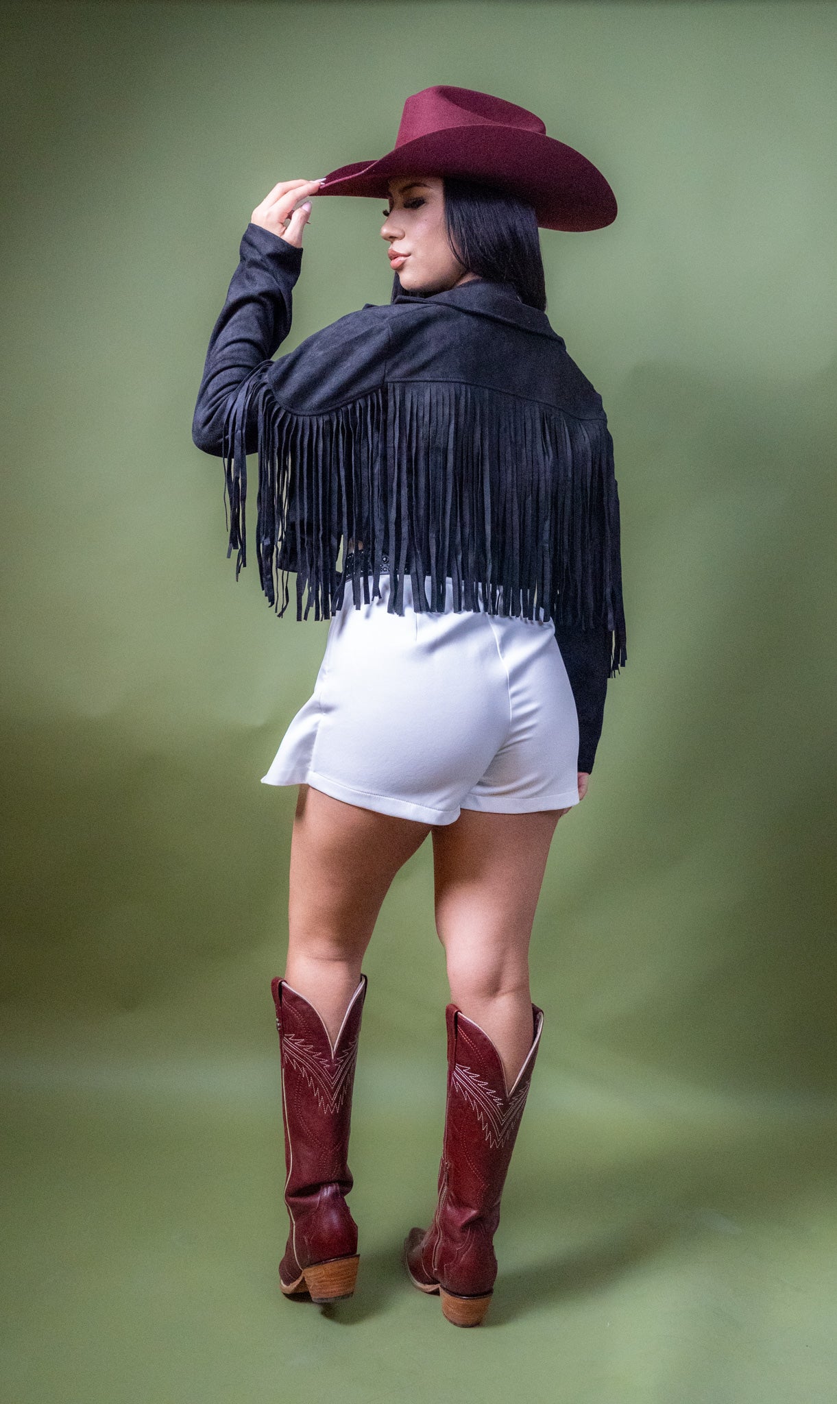 Millie Side Slit Mini Skort - Image 4