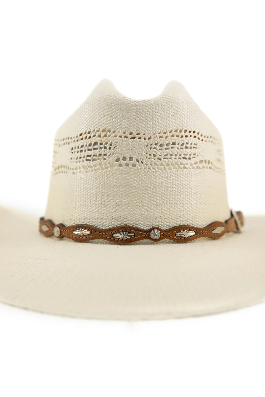 Starburst Leather Hat Band - Image 2