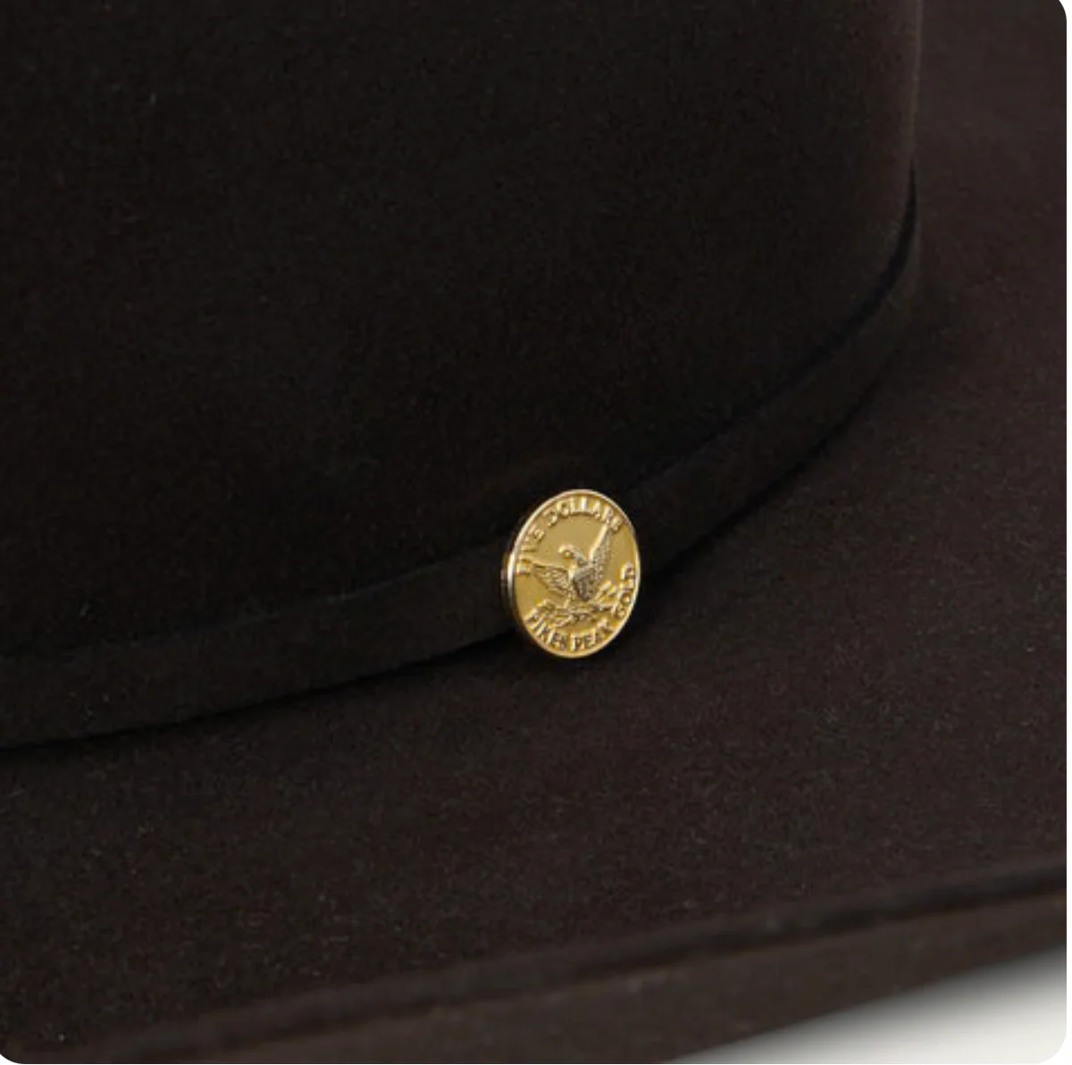 Stetson 100X The Golden Eagle Cowboy Hat - Image 11