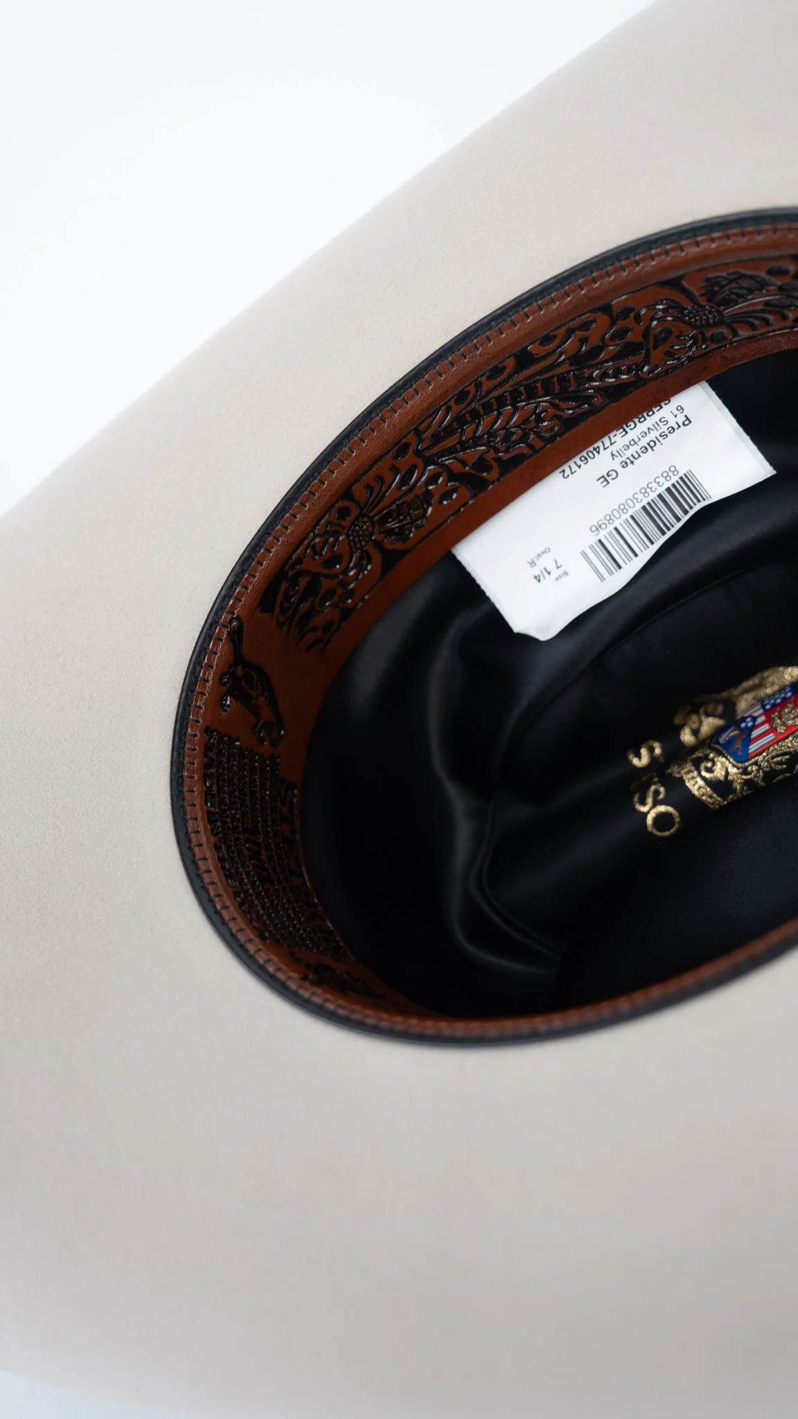 Stetson El Presidente 100X Premier Cowboy Hat - Image 11