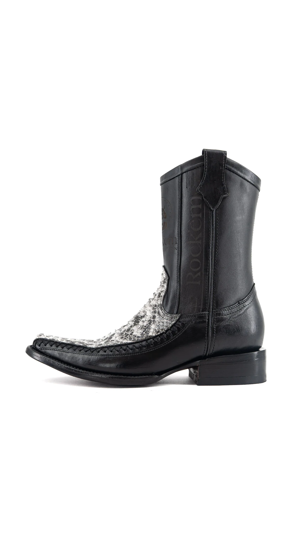 Tenner Python Narrow Toe Cowboy Boot - Image 2