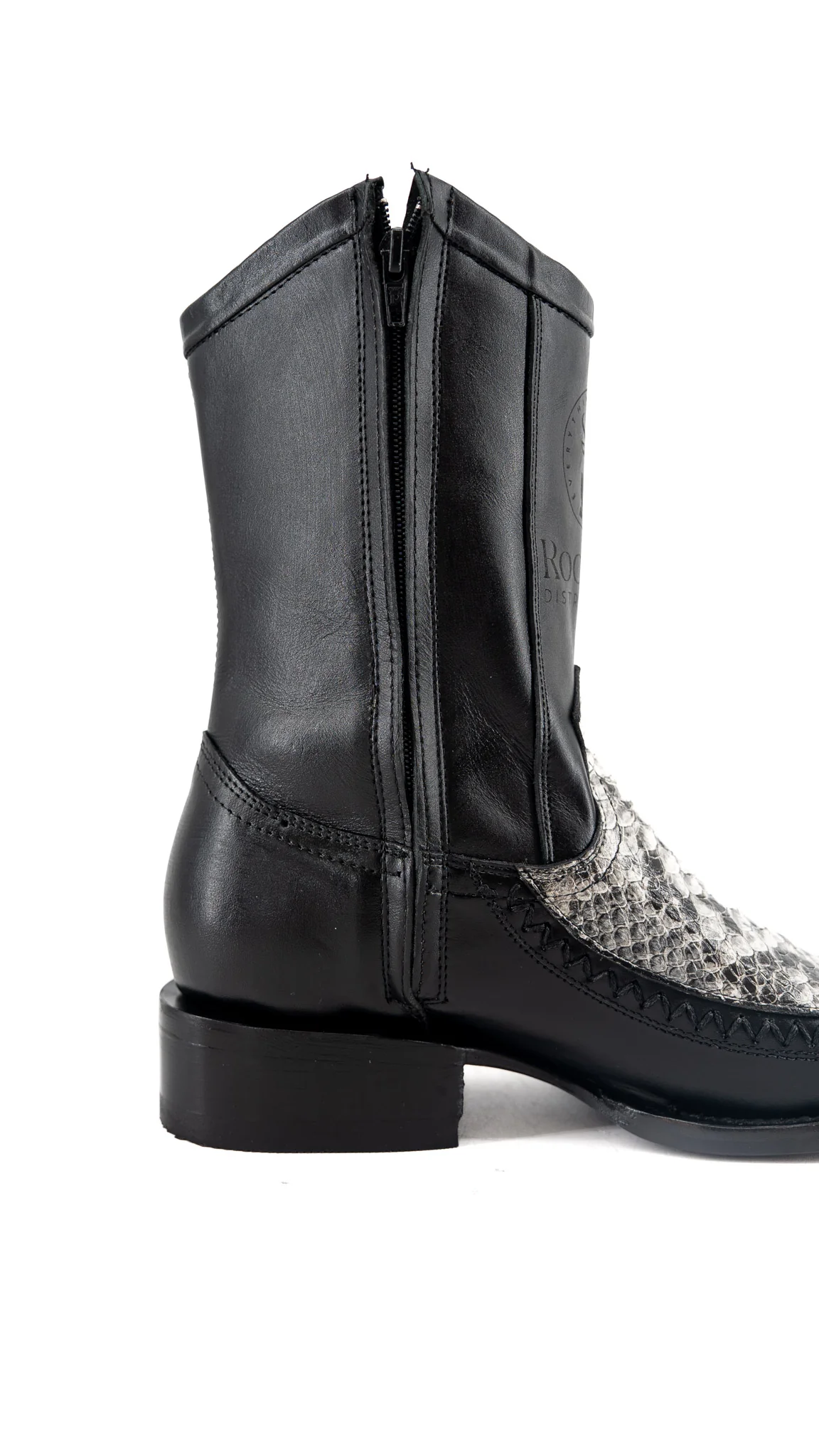 Tenner Python Narrow Toe Cowboy Boot - Image 5