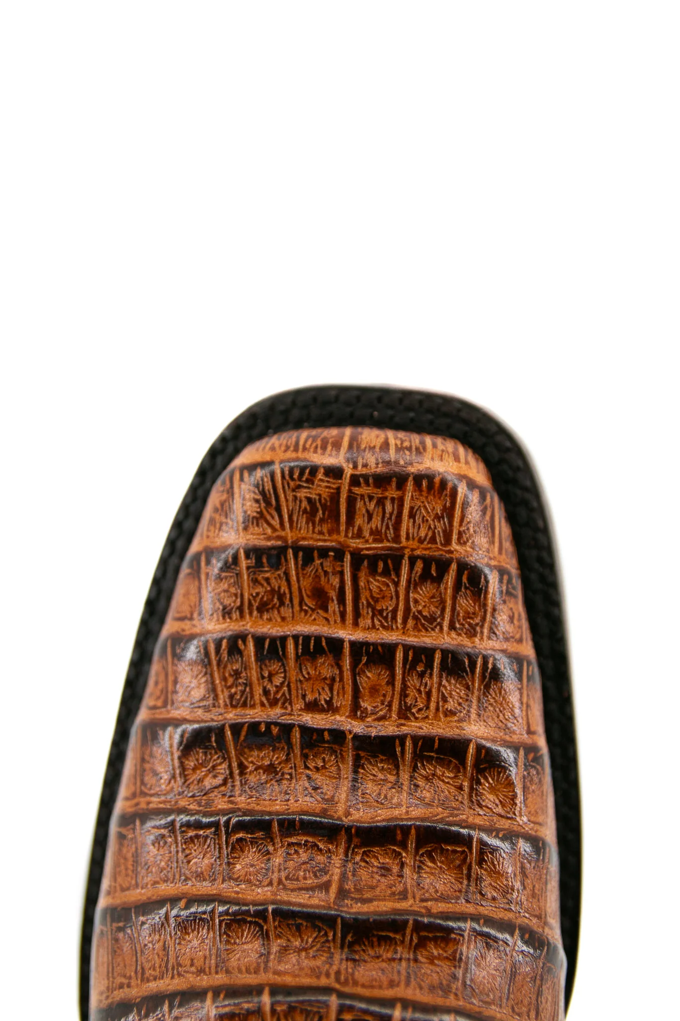 Caiman Belly Rodeo Toe Cowboy Boot - Image 15