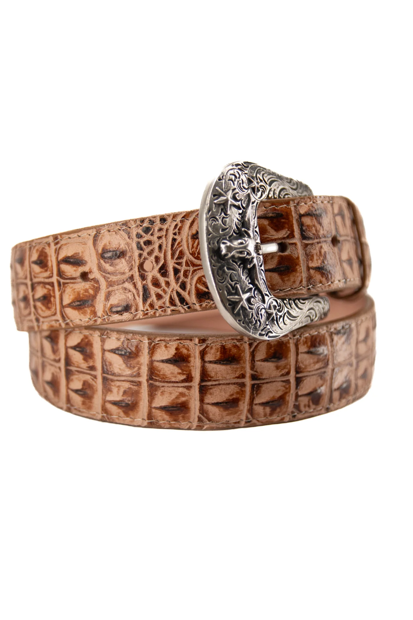 Caiman Hornback Cowboy Belt - Image 10