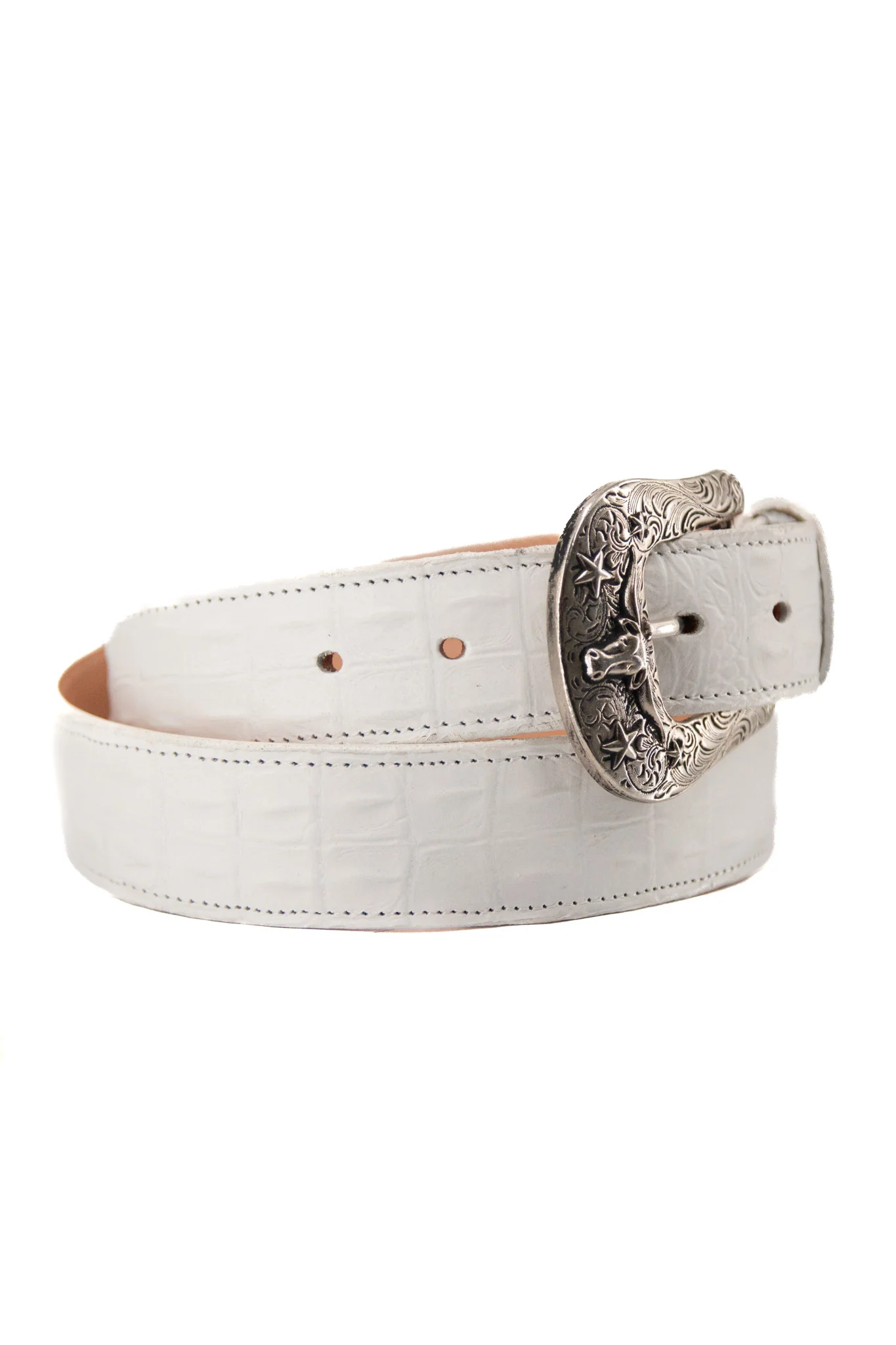 Caiman Hornback Cowboy Belt - Image 12
