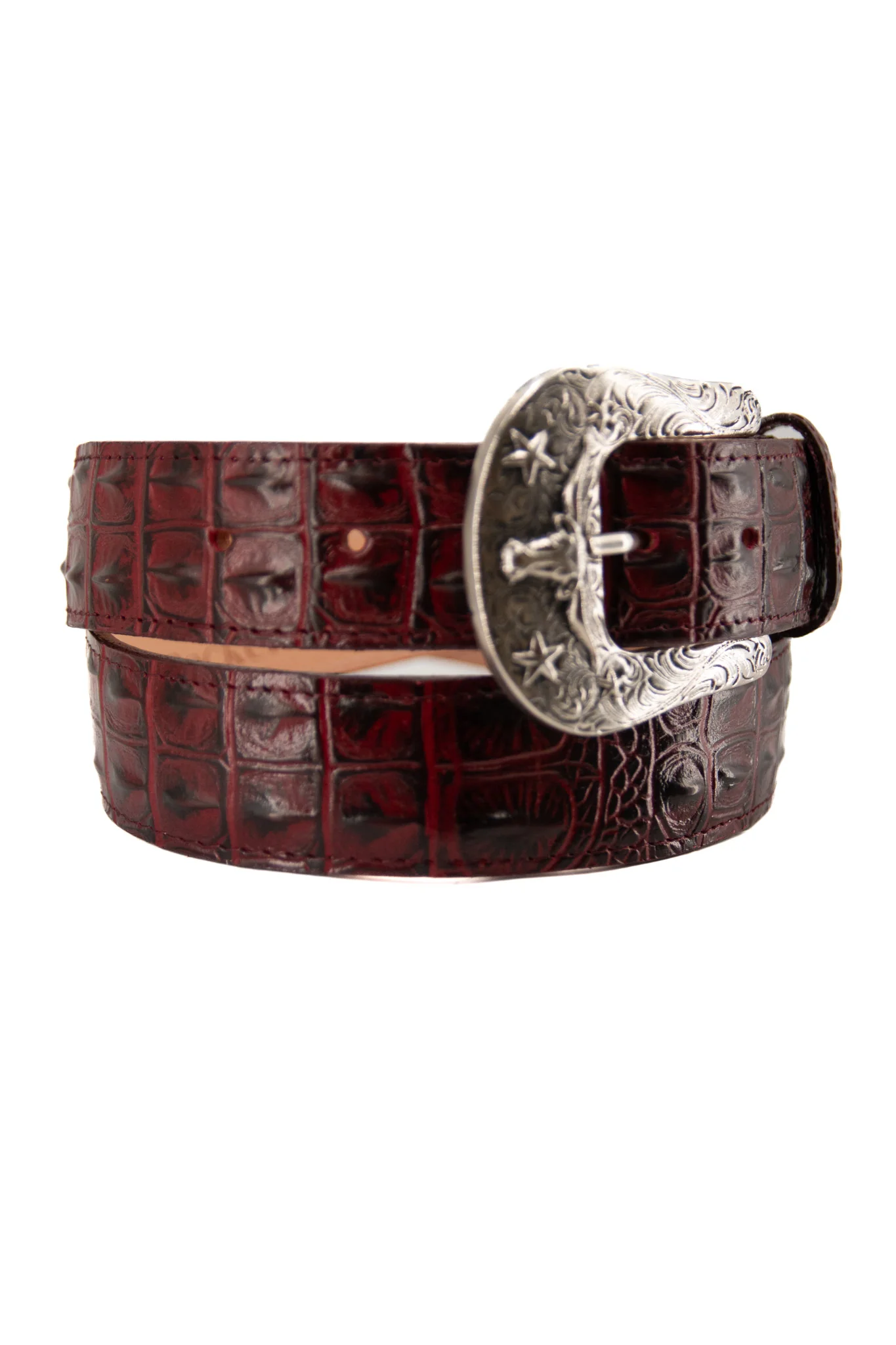 Caiman Hornback Cowboy Belt - Image 14