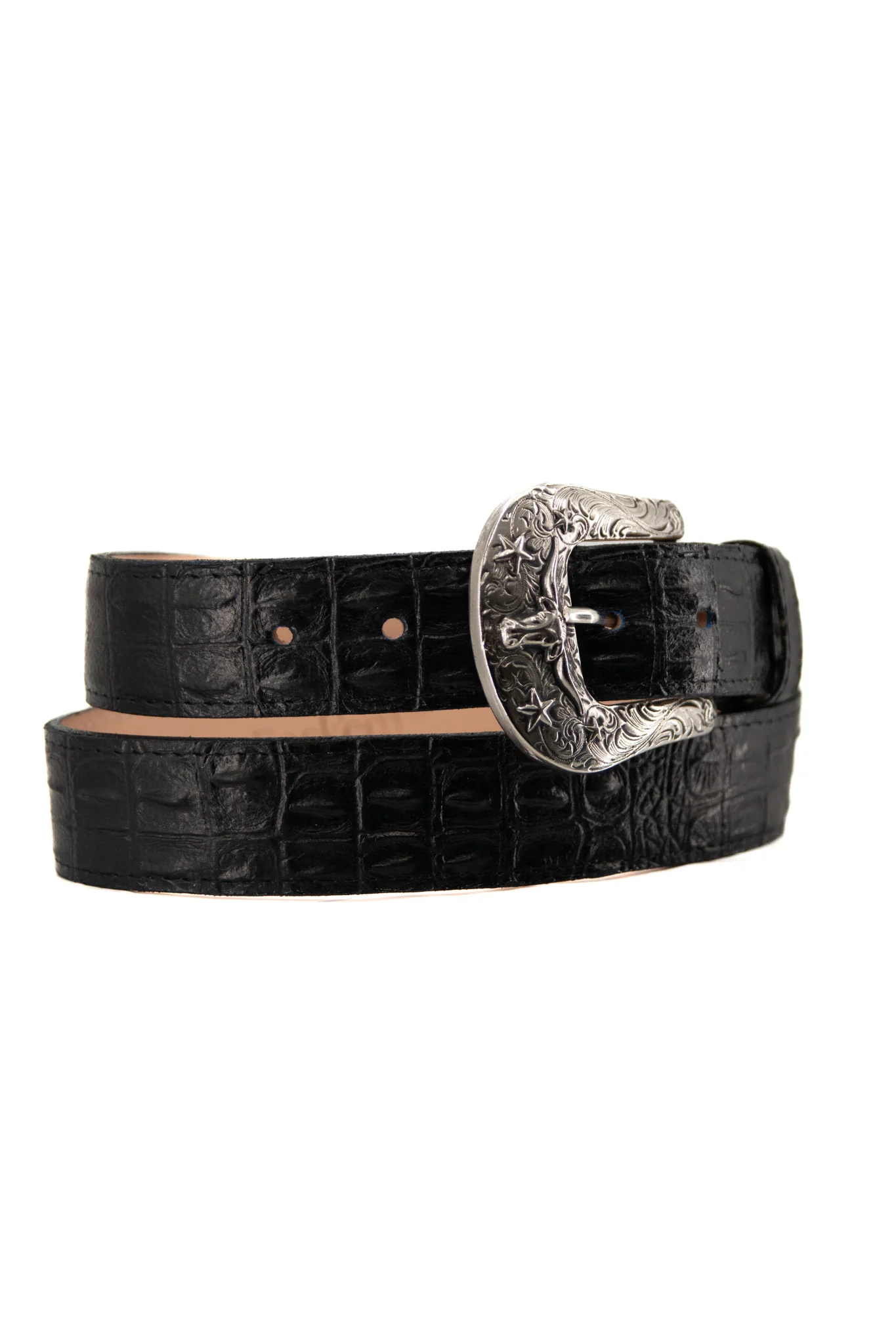 Caiman Hornback Cowboy Belt - Image 6