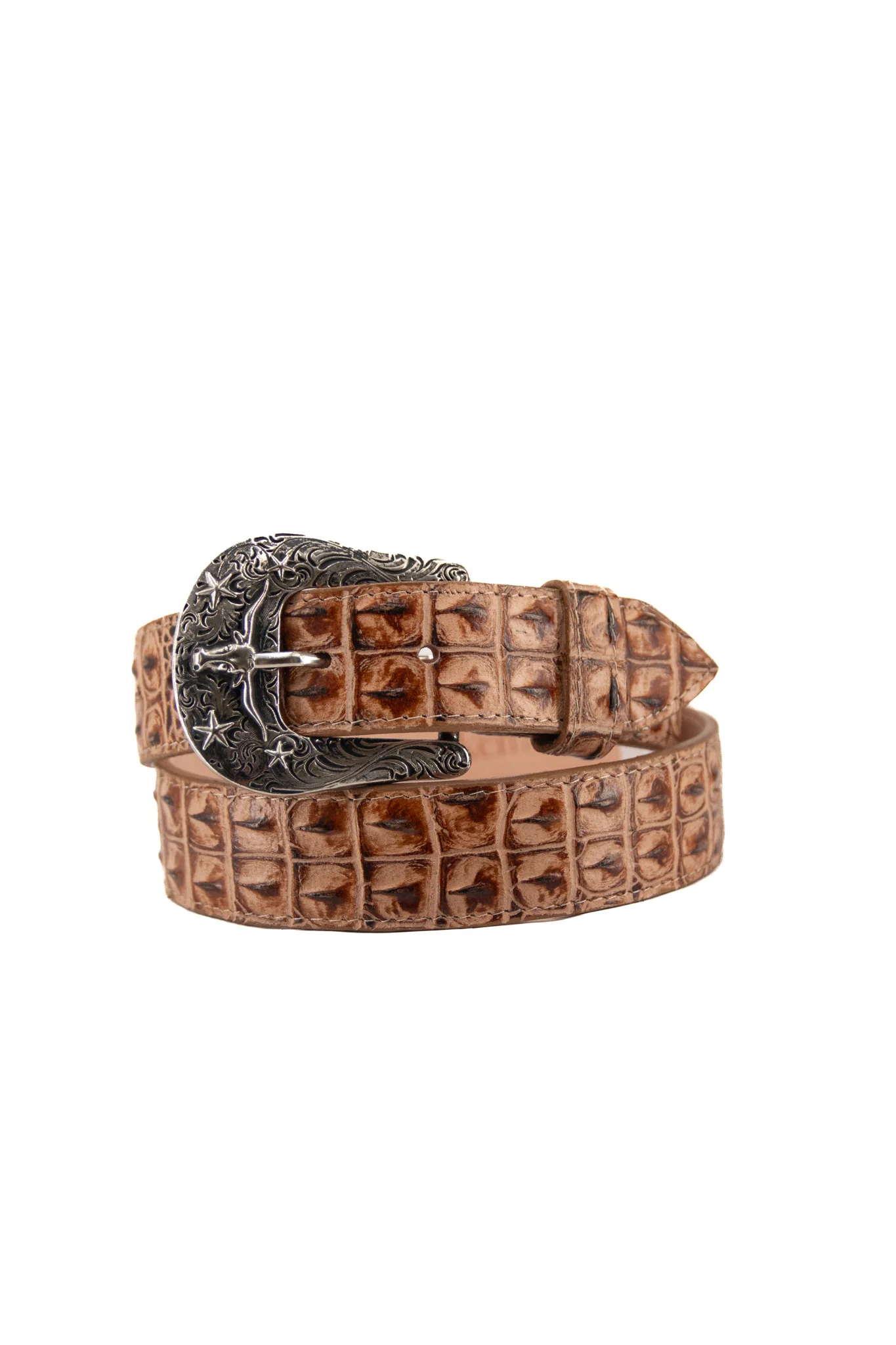 Caiman Hornback Cowboy Belt - Image 9