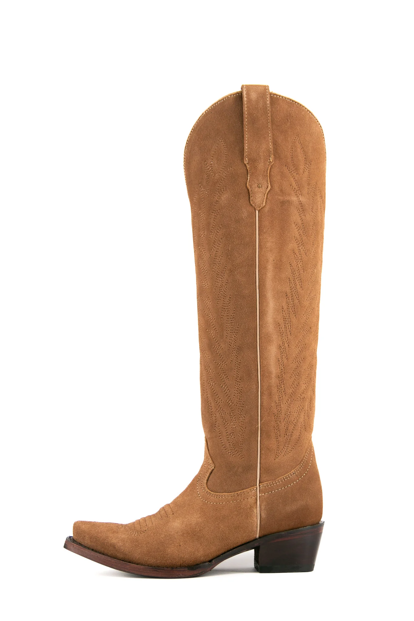 Georgina Gamuza Nude Tall Snip Toe Cowgirl Boot - Image 18