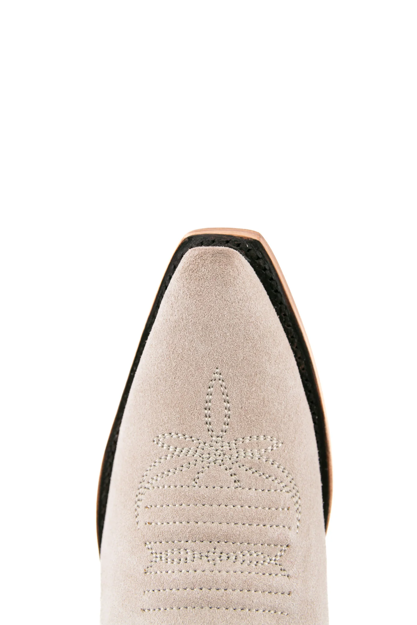 Georgina Gamuza Nude Tall Snip Toe Cowgirl Boot - Image 5