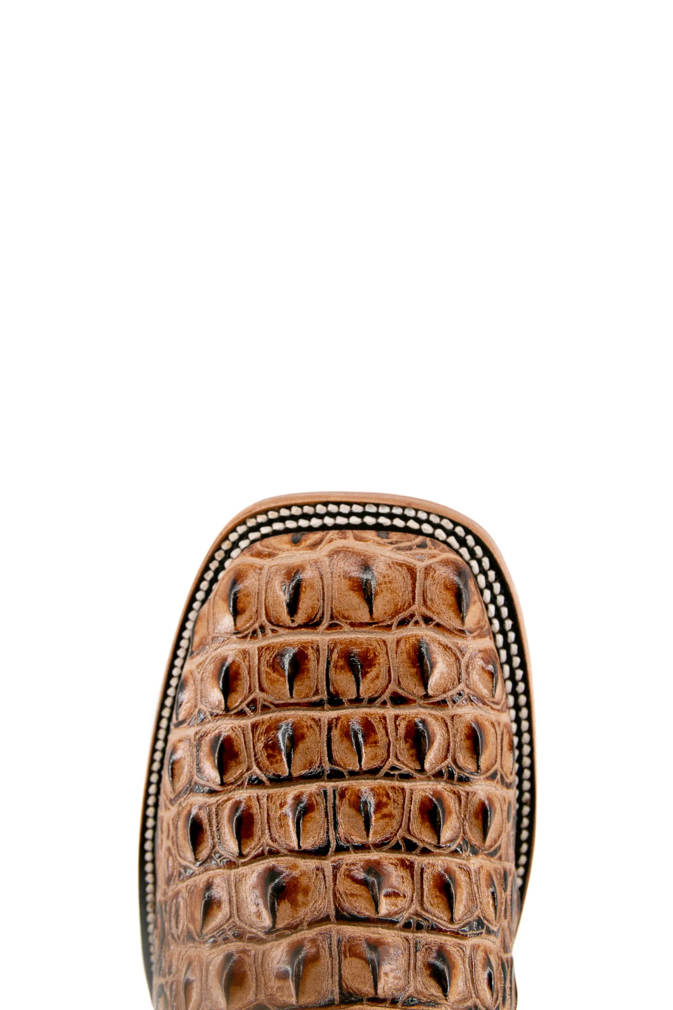 Caiman Hornback Square Toe Cowboy Boot - Image 20