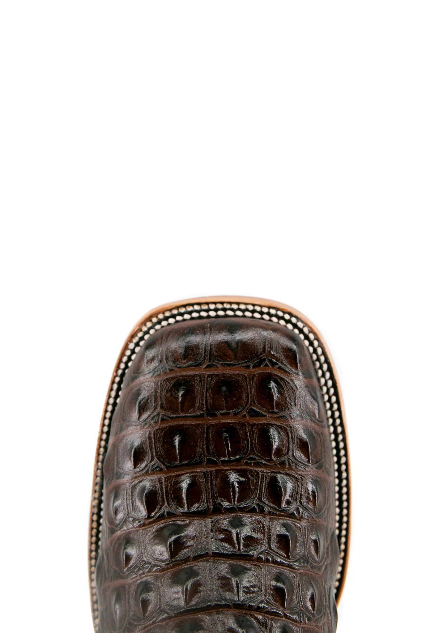 Caiman Hornback Square Toe Cowboy Boot - Image 25