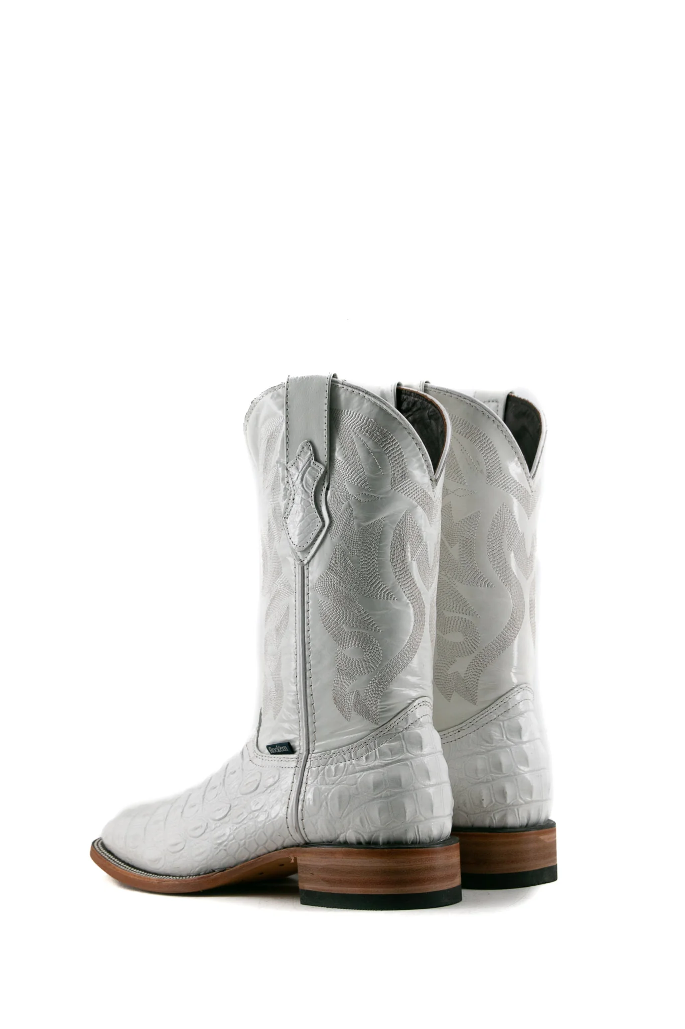 Caiman Hornback Square Toe Cowboy Boot - Image 28