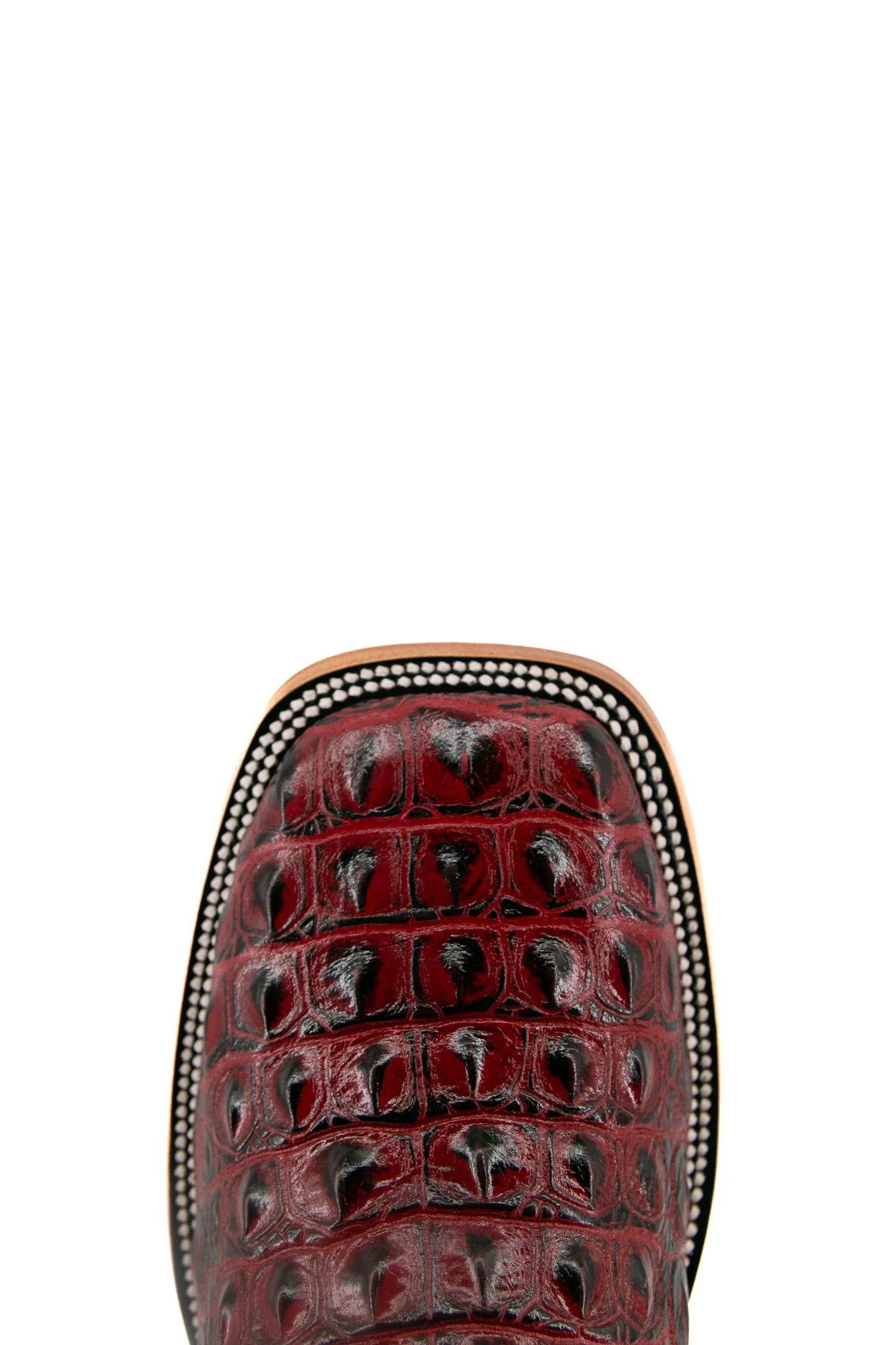 Caiman Hornback Square Toe Cowboy Boot - Image 35