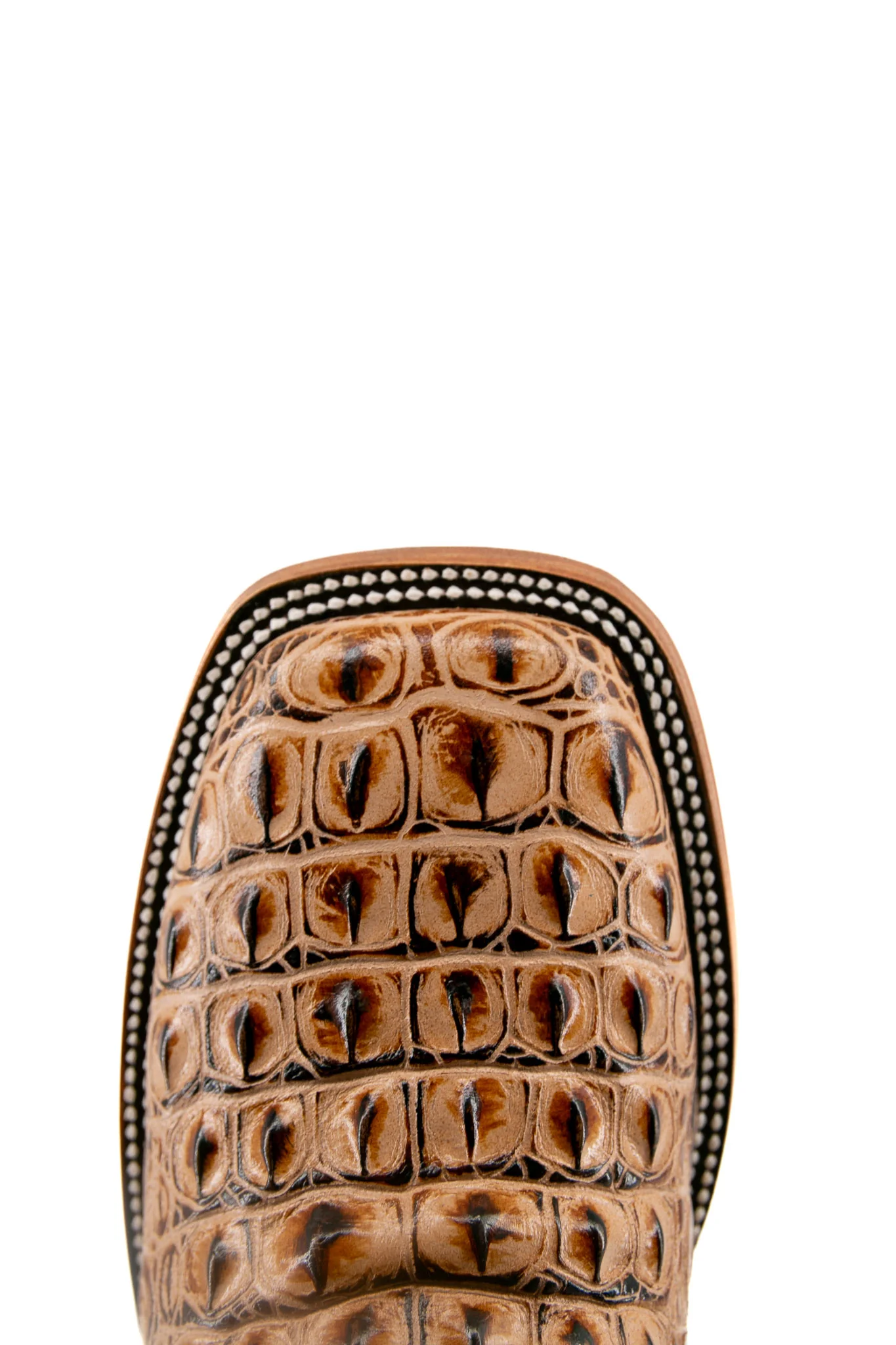 Caiman Hornback Square Toe Cowboy Boot - Image 40