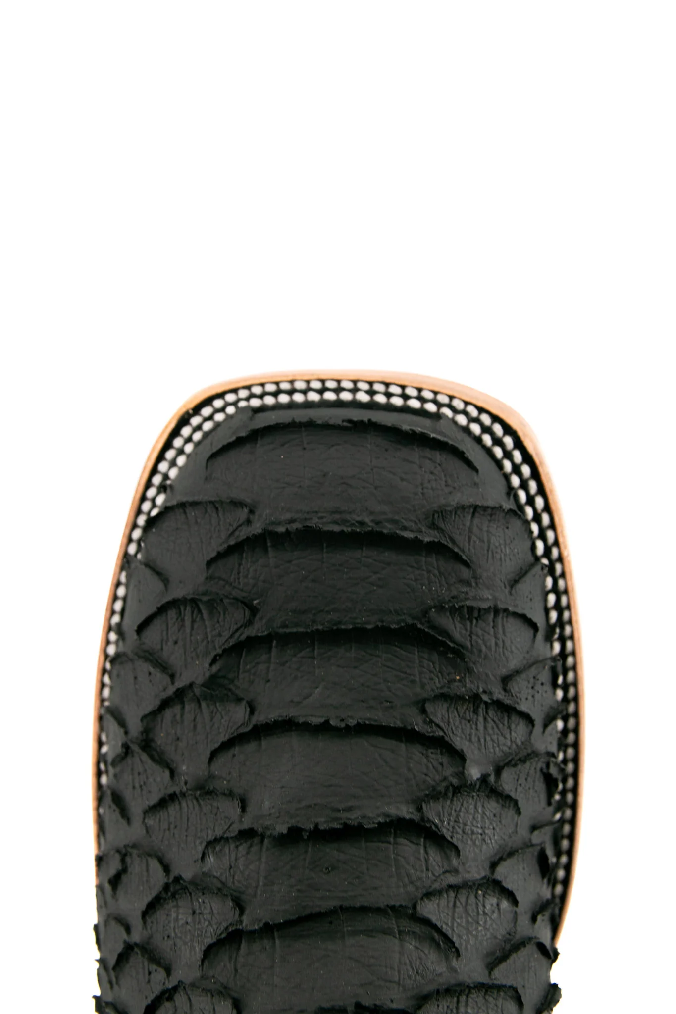 Python Matte Square Toe Cowboy Boot - Image 10